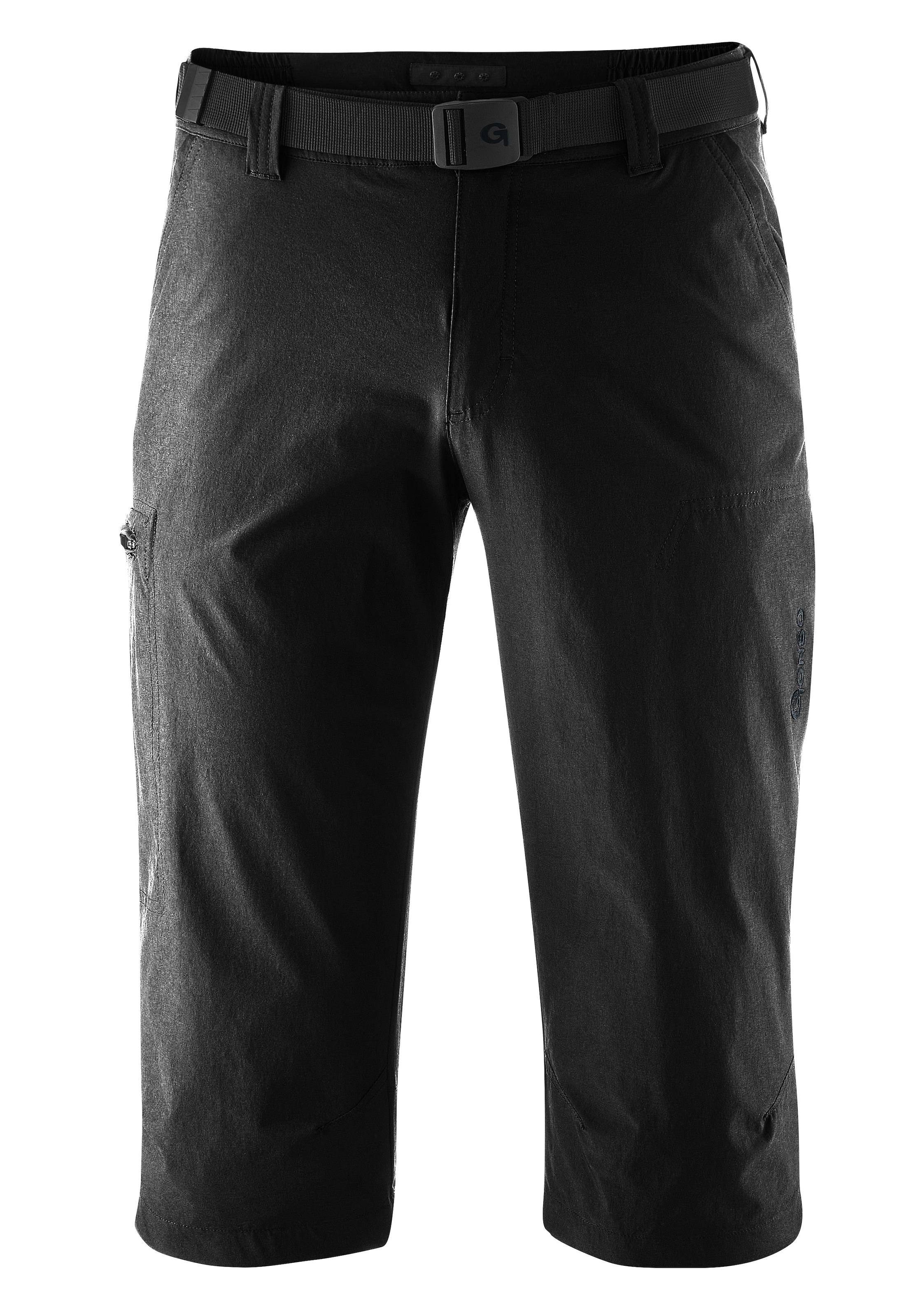 Gonso Fahrradhose »Porto«  Herren 3/4 Radhose, Innenhose mit Sitzpolster, Bund inkl. Gürtel
