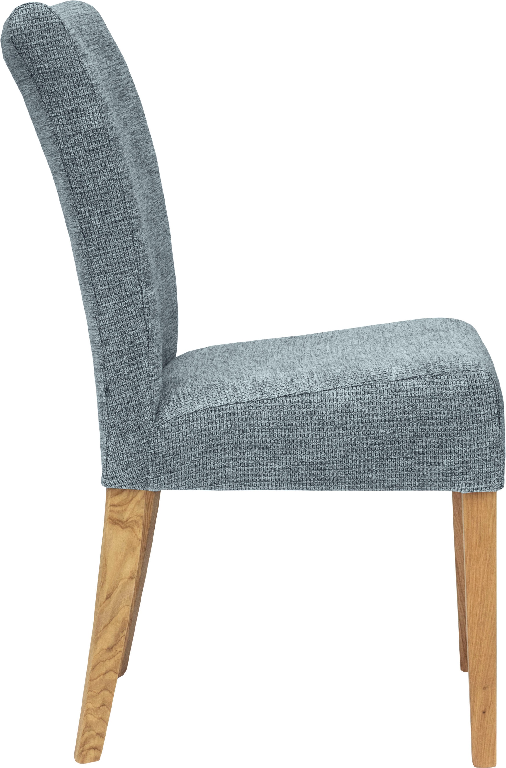 Home affaire Esszimmerstuhl »Queen Polsterstuhl BESTSELLER«, (Set), 2 St., Softstruktur, verschiedene Bezüge, Gestell Massivholz
