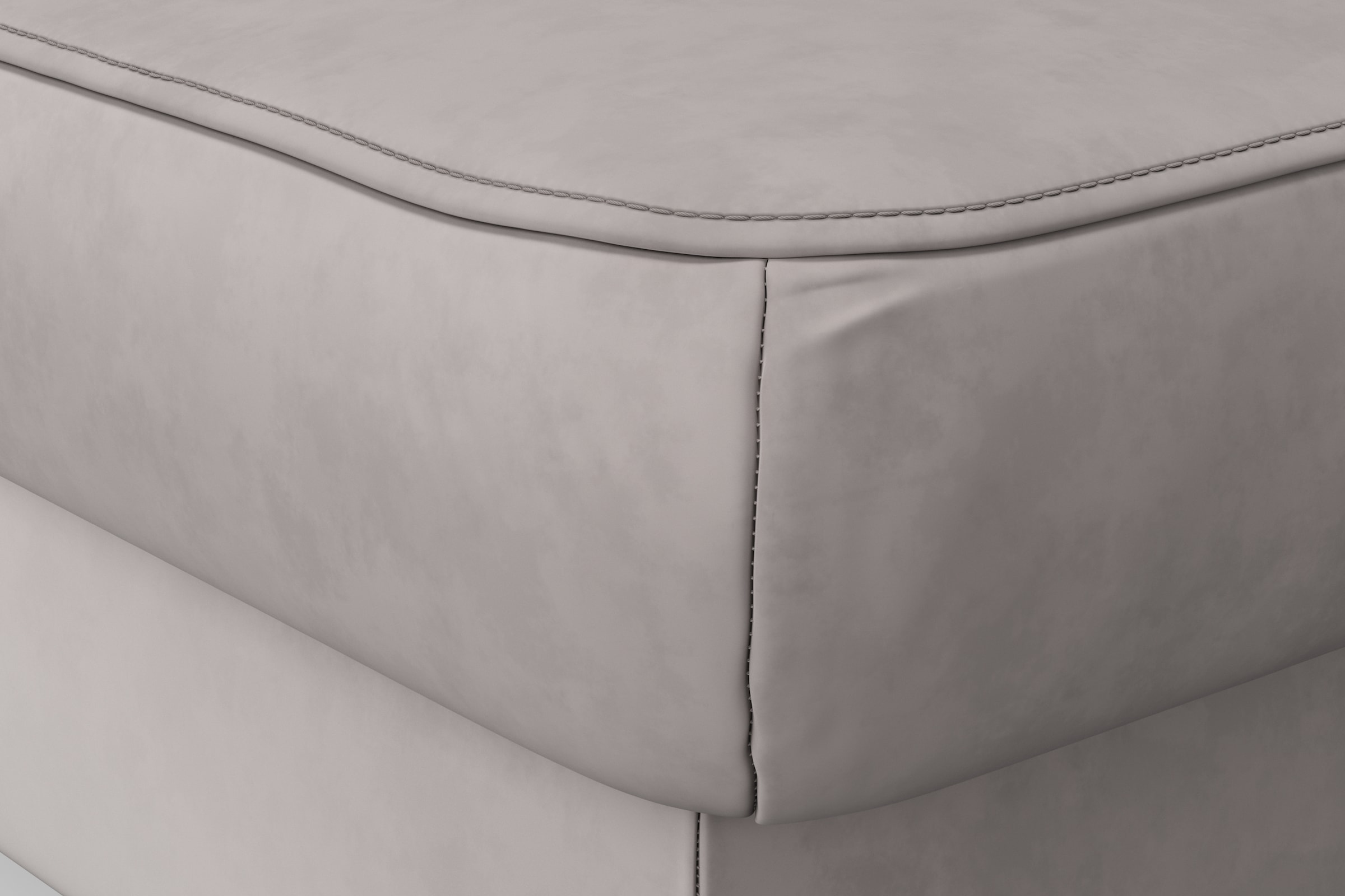 sit&more Hocker »Bendigo«, mit Klappfunktion, Bodenfreiheit 12 cm, wahlweise in 2 Fußfarben