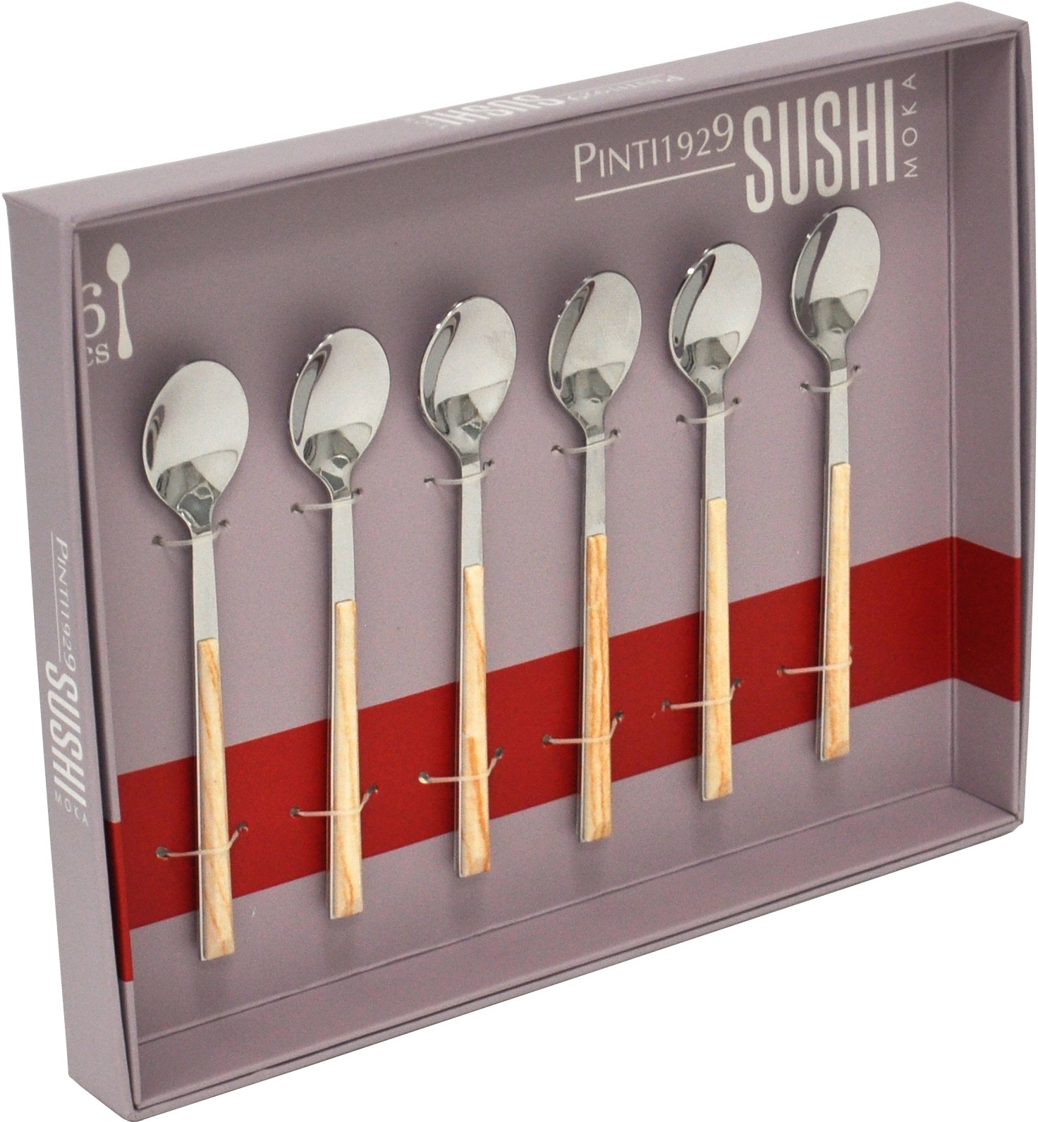 PINTINOX Kaffeelöffel »Sushi Moka« Edelstahl 18/0 mit ABS Kunststoffgriff i günstig online kaufen