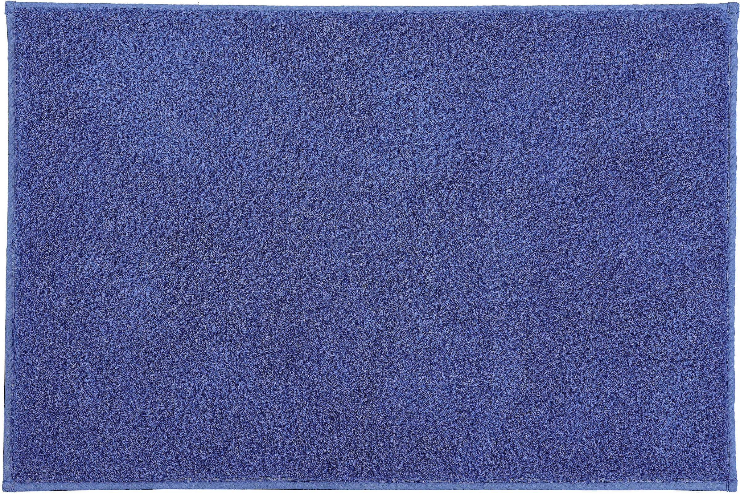 Kleine Wolke Badematte »Kansas«, rutschhemmend beschichtet, fußbodenheizungsgeeignet, Badteppich, Uni Farben, reine Baumwolle, waschbar