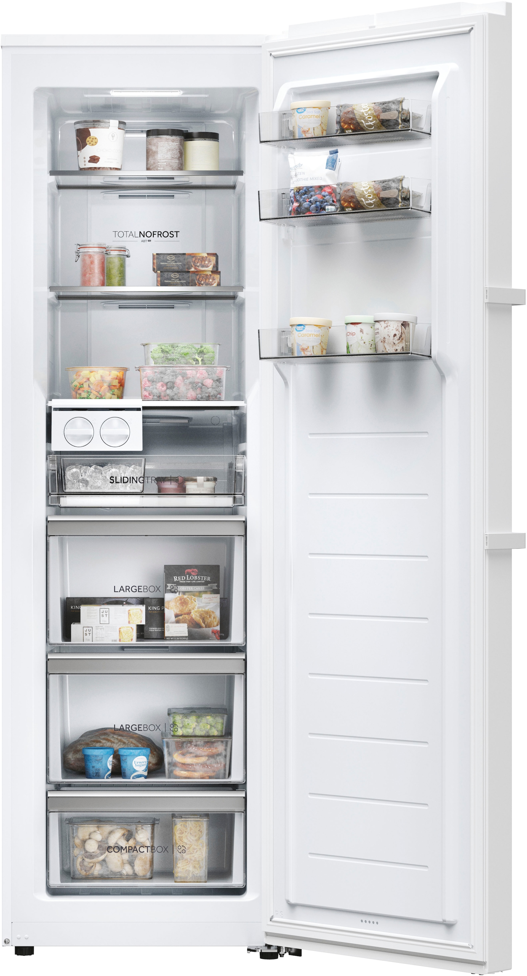Haier Gefrierschrank »H4F306WCH1«, 190 cm hoch, 60 cm breit, TWIST ICE MAKER