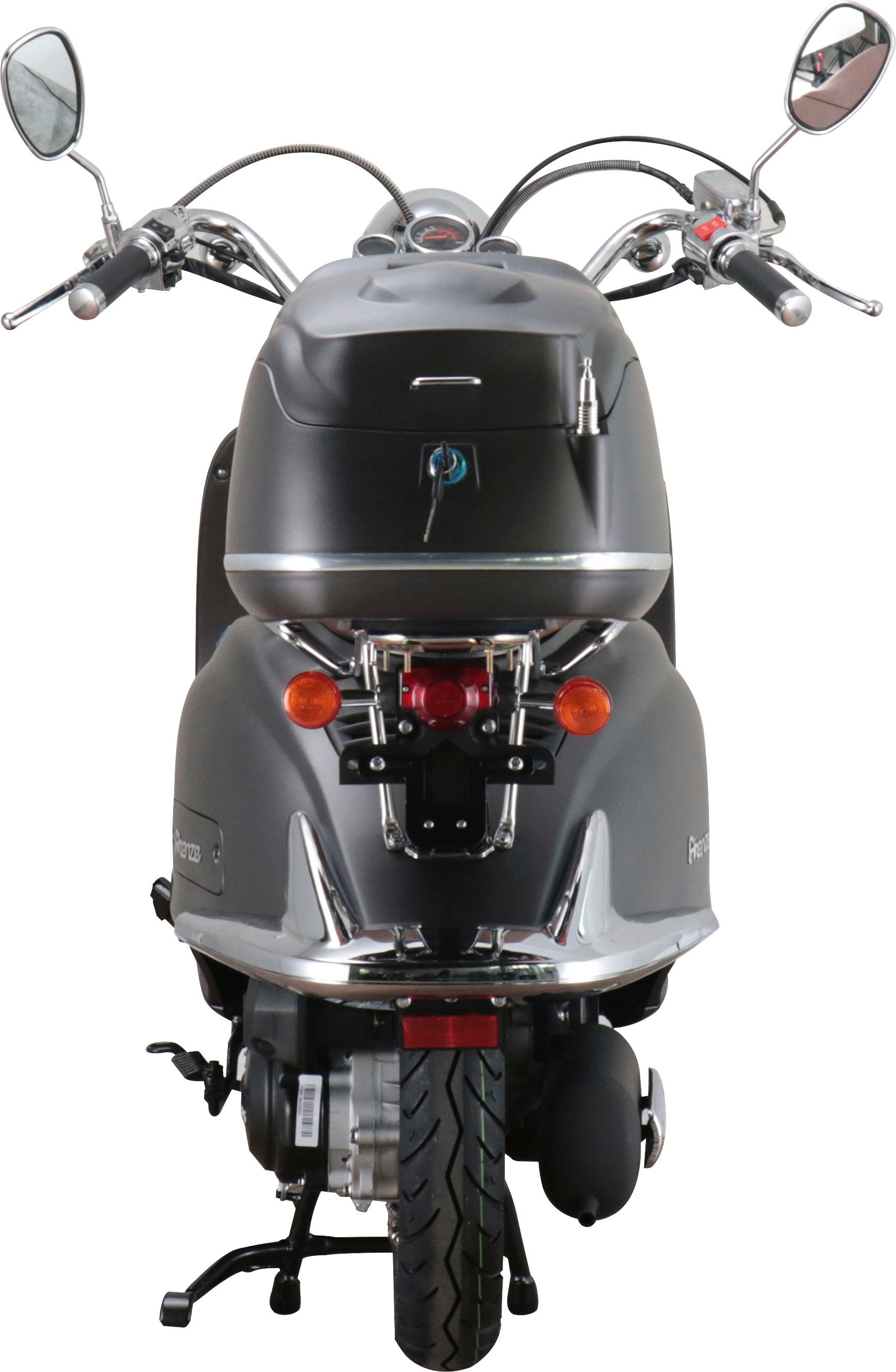 Alpha Motors Motorroller »Retro Firenze«, 50 cm³, 25 km/h, Euro 5, 2,72 PS, (mit Topcase), mit Lenkerschloss, im Retro-Look