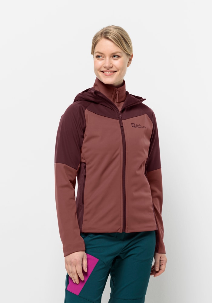 Jack Wolfskin Outdoorjacke »BRISSTAL HOODY W«, mit Kapuze