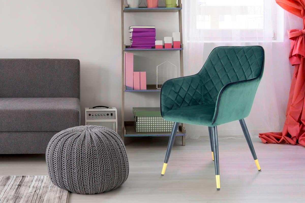 Kayoom Stuhl »Amino 525, stilvoller Design-Stuhl,samtweicher Bezug aus Velv günstig online kaufen