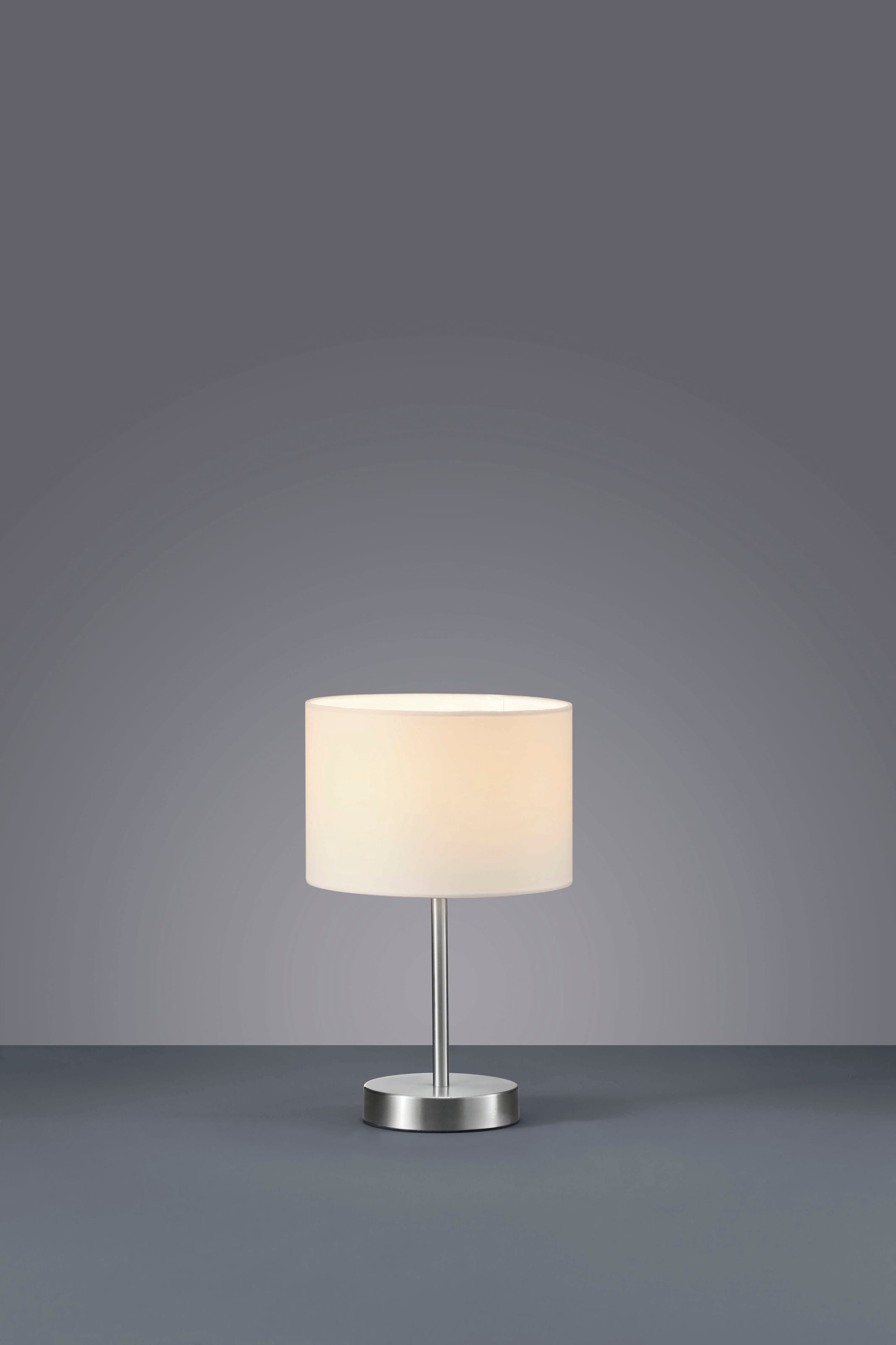 TRIO Leuchten Tischleuchte »Hotel«, 1 flammig, Leuchtmittel E14 | ohne Leuchtmittel, Schirm Ø 20cm, Höhe Lampe 32cm, ohne Leuchtmittel 170cm Anschlusskabel