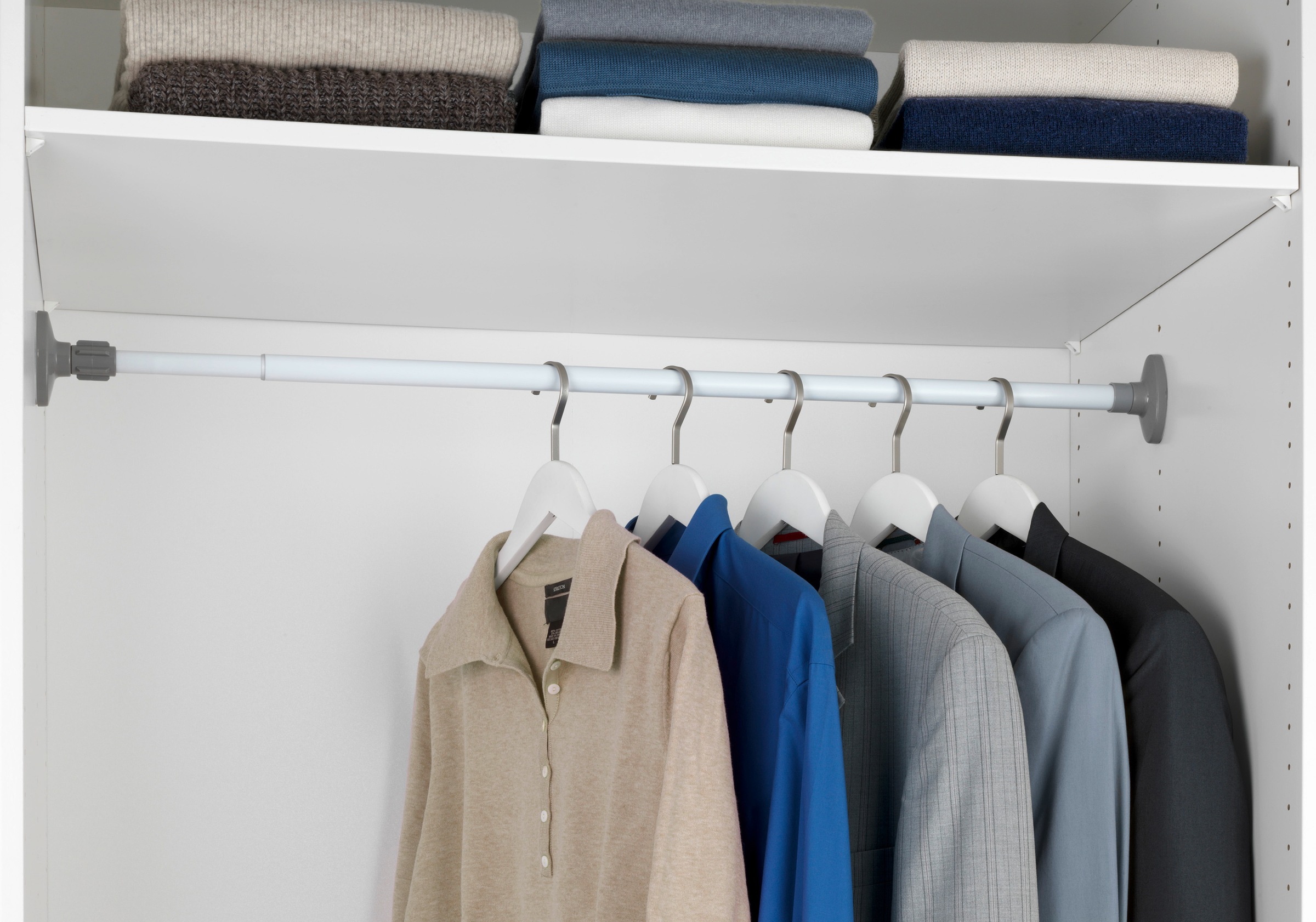 WENKO Klemmstange »Herkules«, ausziehbar, 80-145 cm, stufenlos ausziehbar