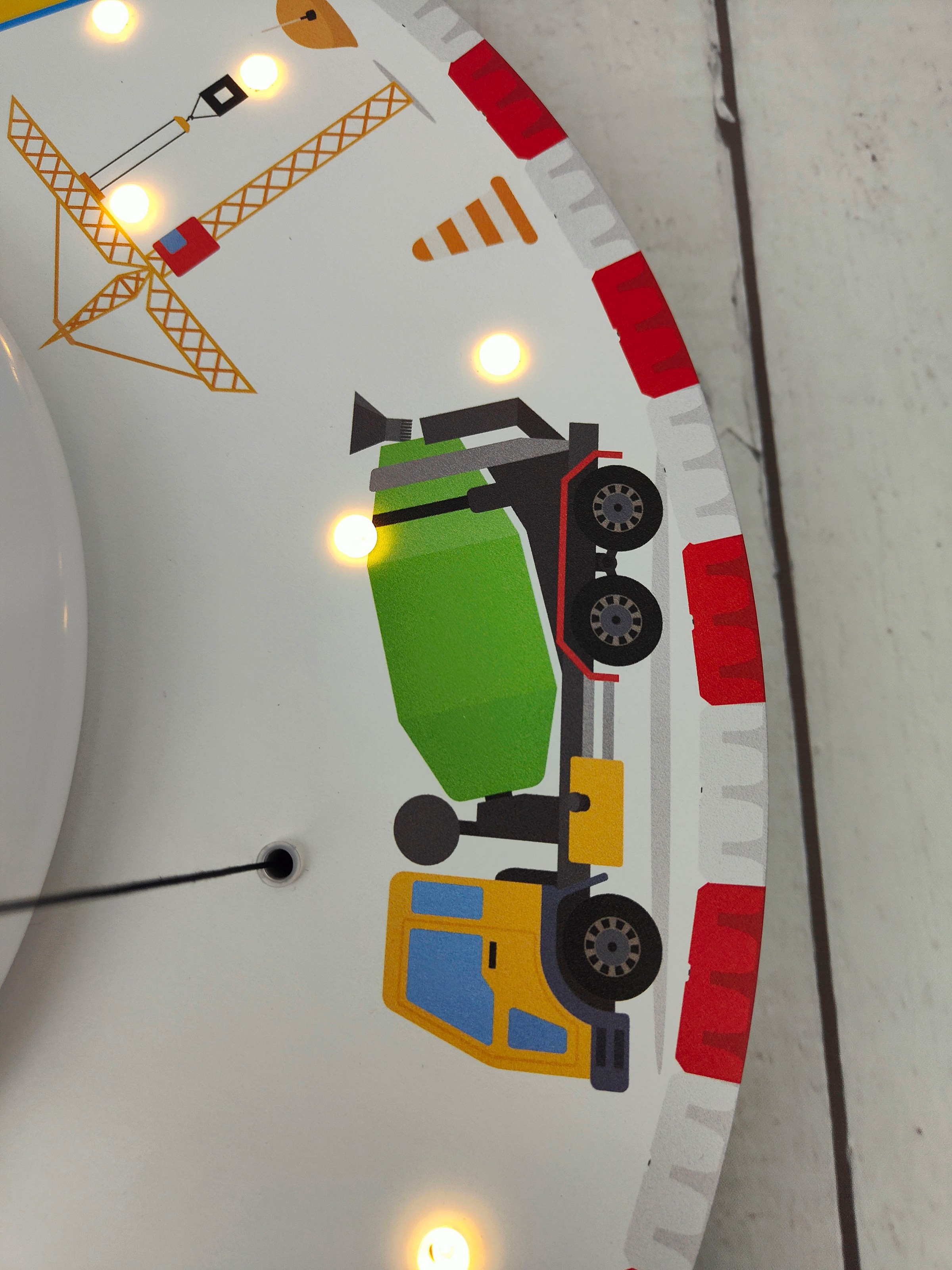 niermann Deckenleuchte »Baustelle« E27 1 Stk. hochwertiger Druck auf kompletter Oberfläche