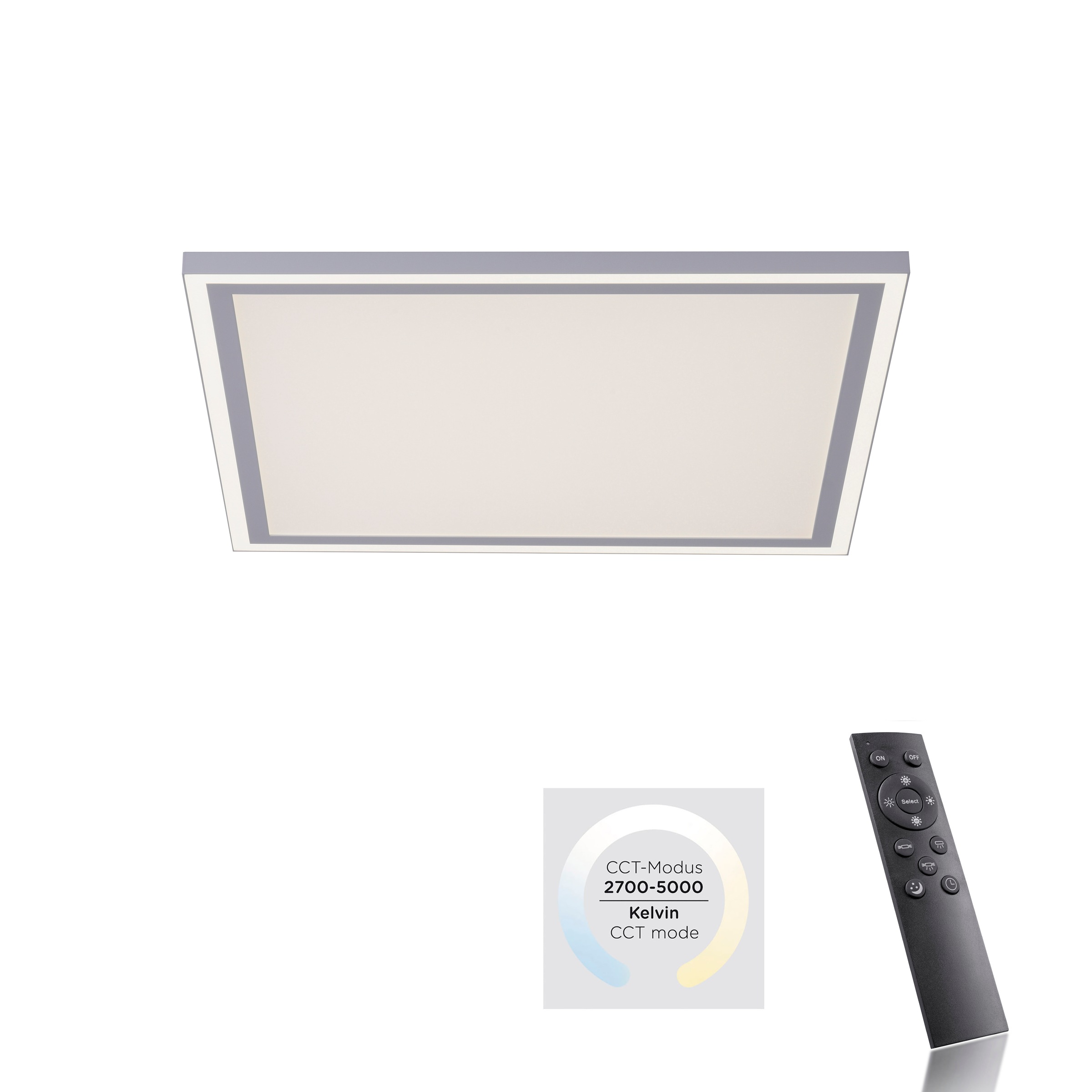 JUST LIGHT LED Deckenleuchte »EDGING«, 1 flammig, Leuchtmittel LED-Board-LE günstig online kaufen