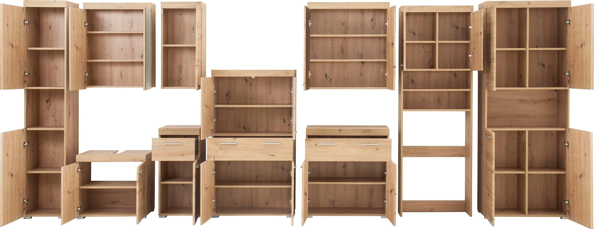 INOSIGN Spiegelschrank »Avena«, Badezimmerschrank wahlweise mit LED-Beleuchtung - (B/T/H) 60/17/77 cm