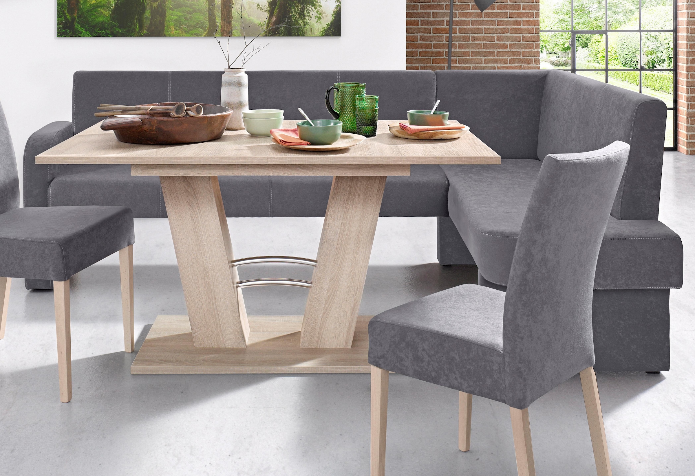 Home affaire Eckbank "Umag" 210 x 60 cm günstig online kaufen