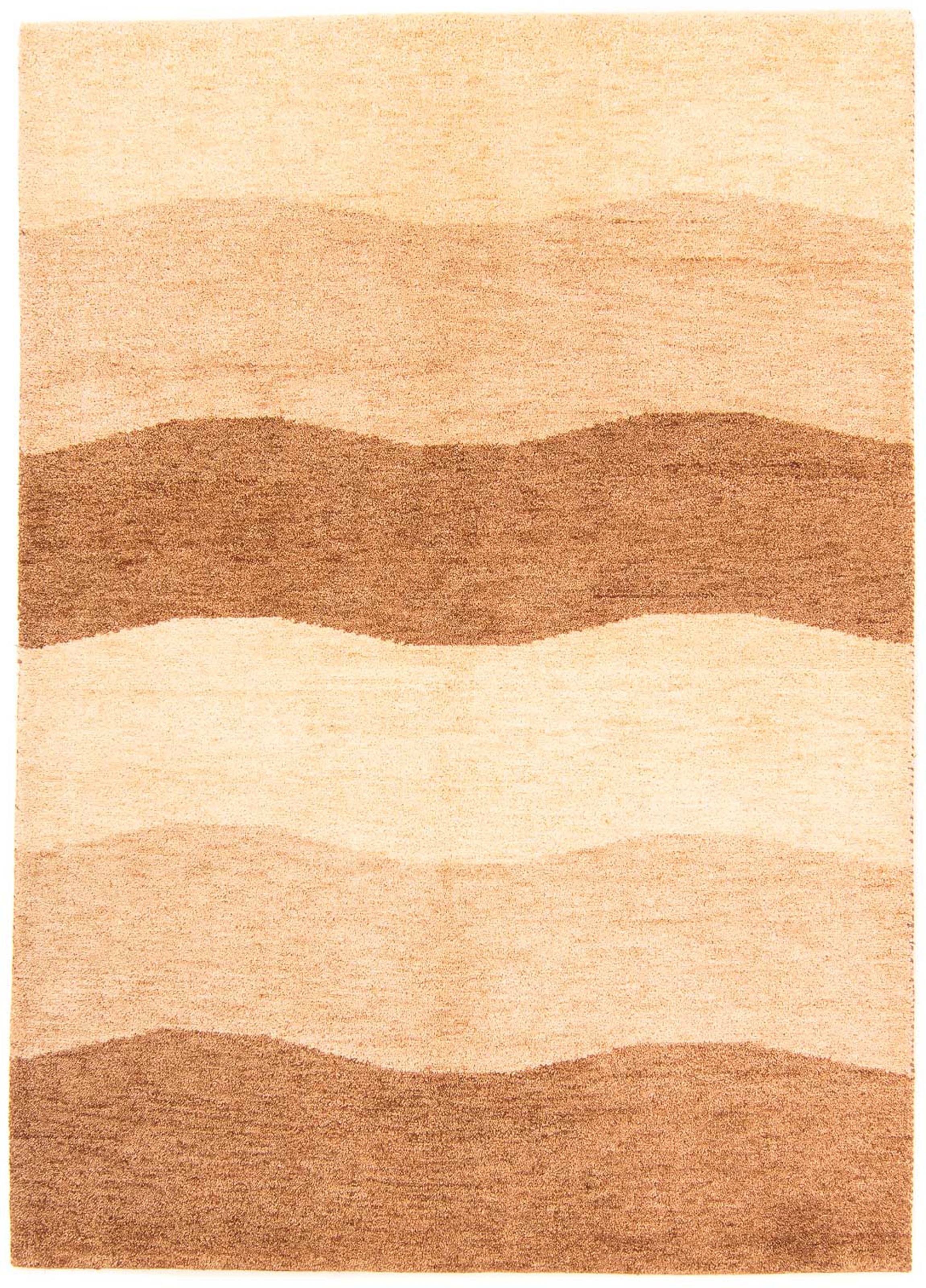 morgenland Wollteppich »Gabbeh - Indus - 201 x 141 cm - mehrfarbig«, rechte günstig online kaufen