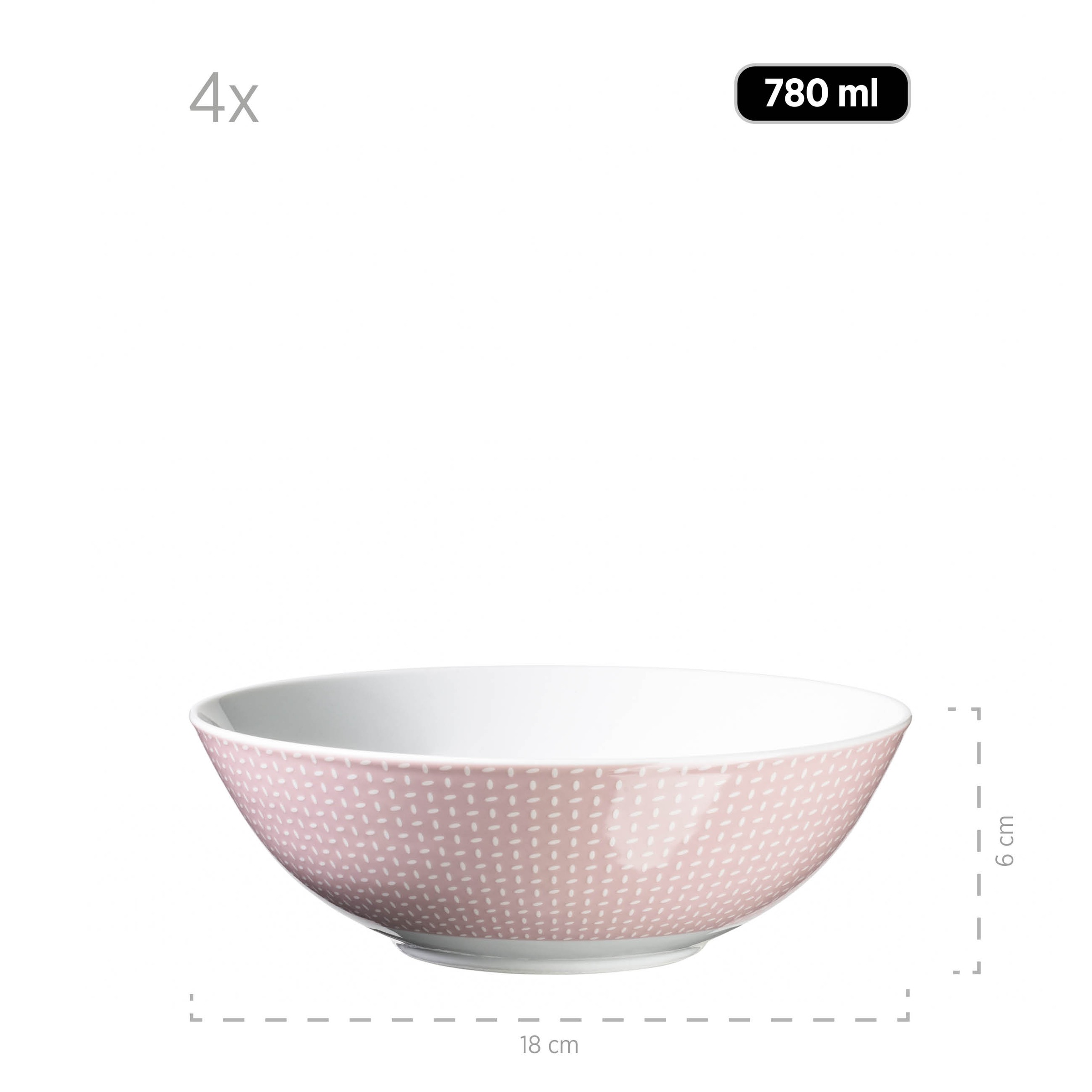 MÄSER Kombiservice »KITCHEN TIME II, Geschirr-Set, Porzellan«