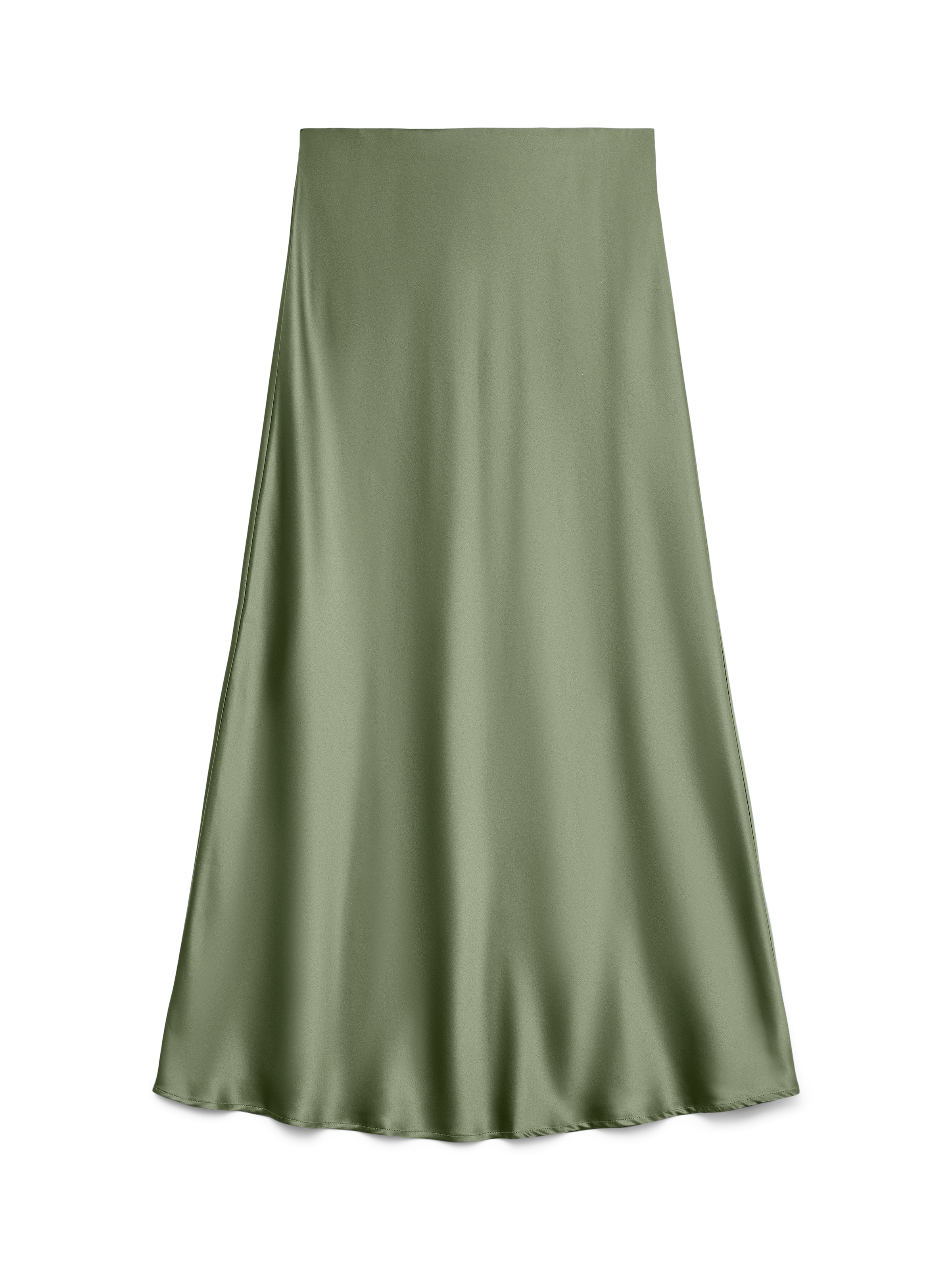 Vero Moda A-Linien-Rock »VMMERLE ANKLE SKIRT WVN GA NOOS« Kunstfaser