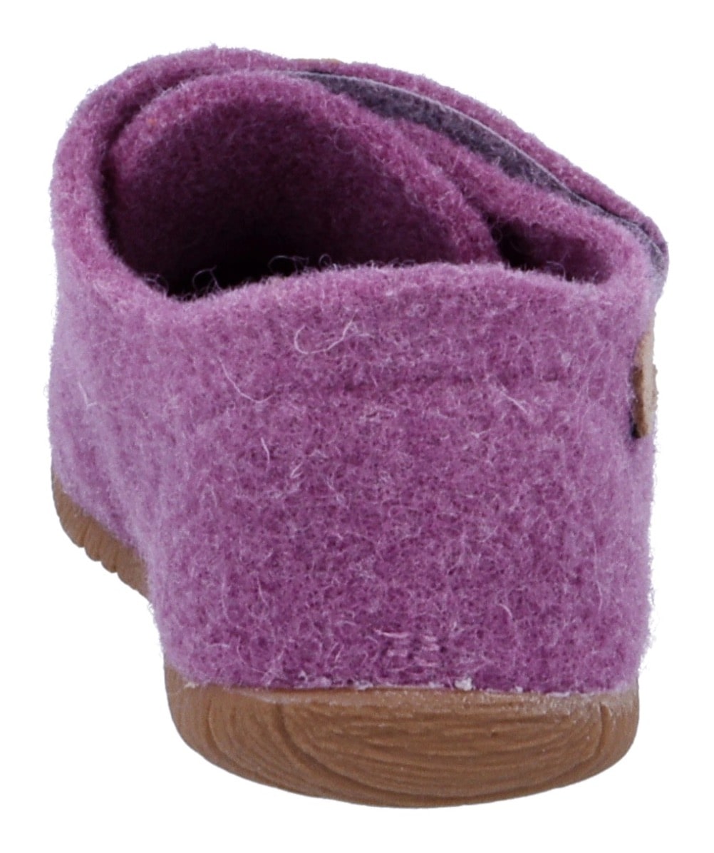 Richter Hausschuh »Filzi WMS: Mittel«  Hüttenschuh, Klettschuh mit WMS, Größenschablone zum Download