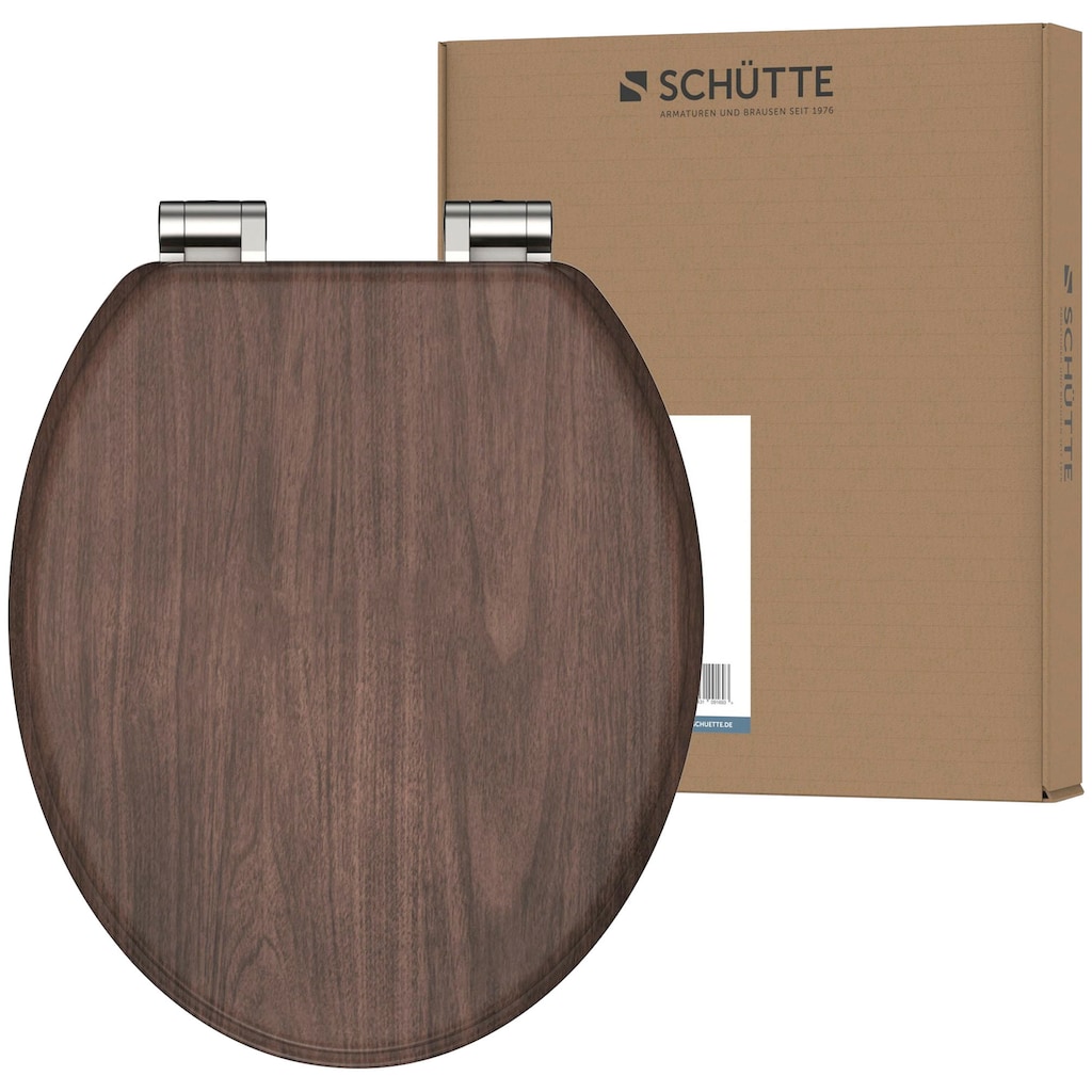 Schütte WC-Sitz »DARK WOOD«