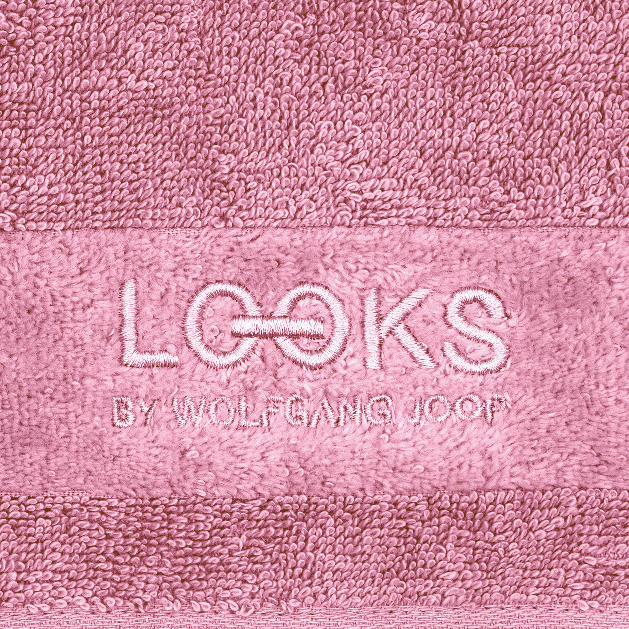 LOOKS by Wolfgang Joop Handtuch »LOOKS«, (1 St., Handtuch 50 x 100 cm), mit Logobestickung