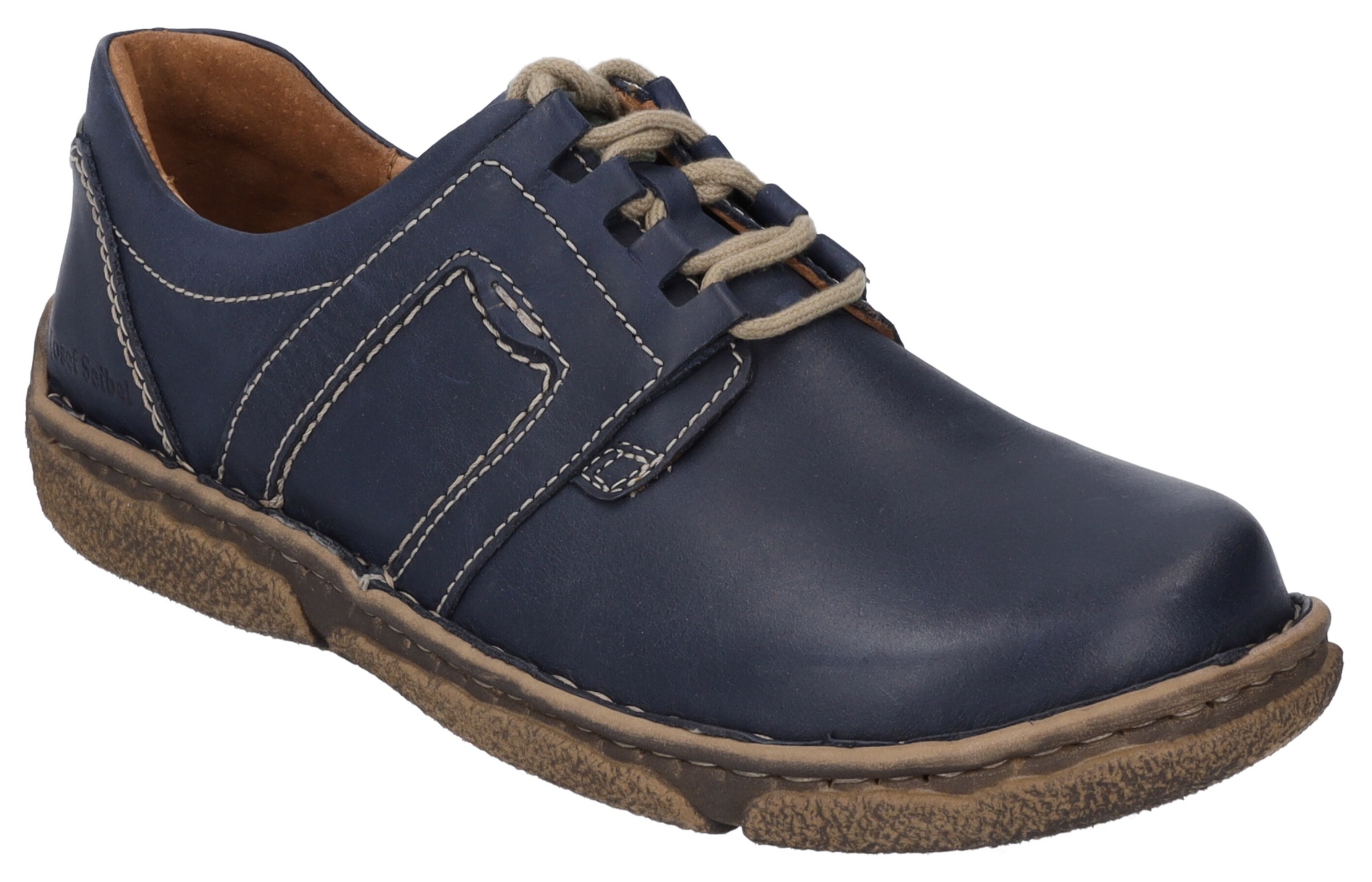 Josef Seibel Schnürschuh »NEELE 44«, mit dezenten Kontrast-Details
