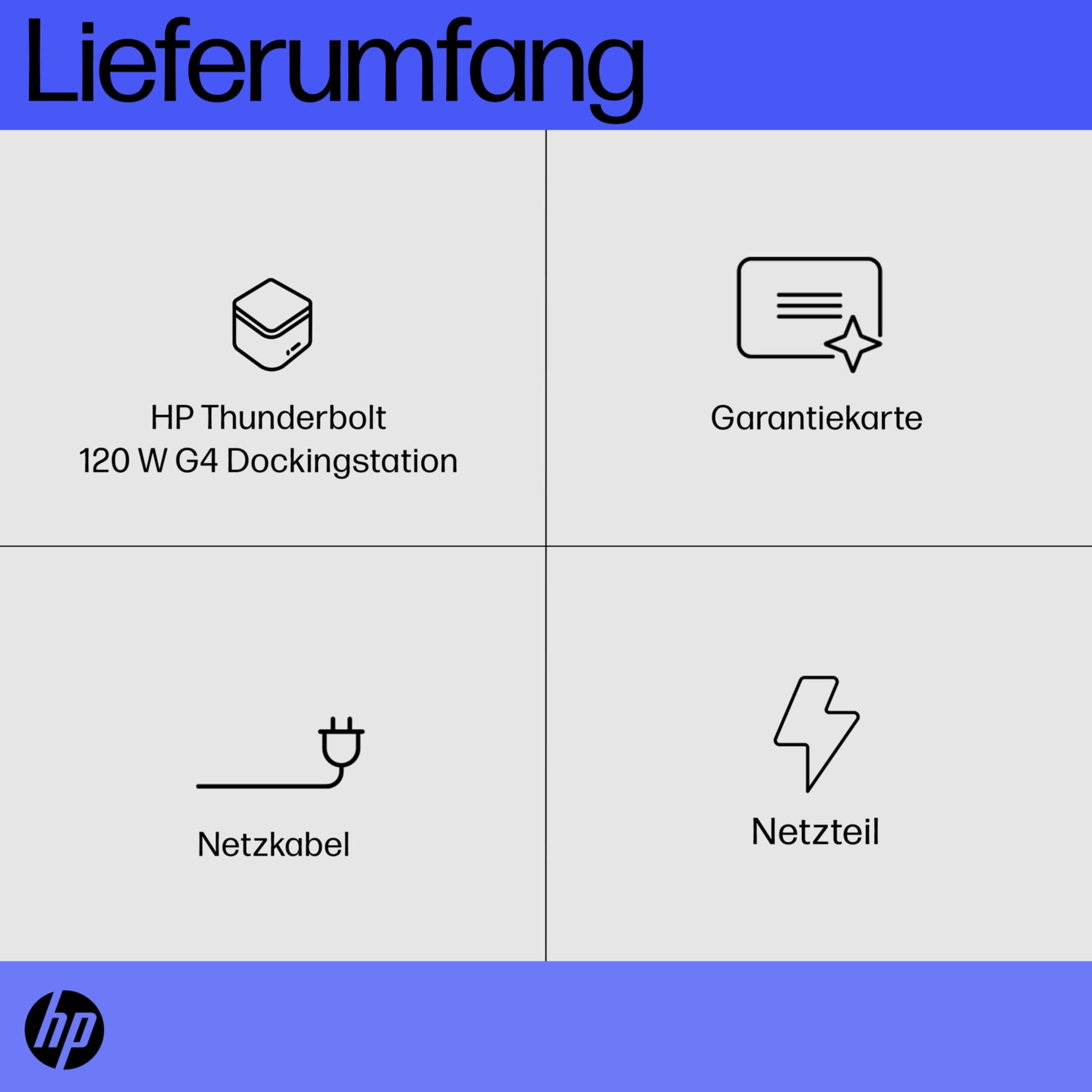 HP Laptop-Dockingstation »Thunderbolt Dock 120 W G4«