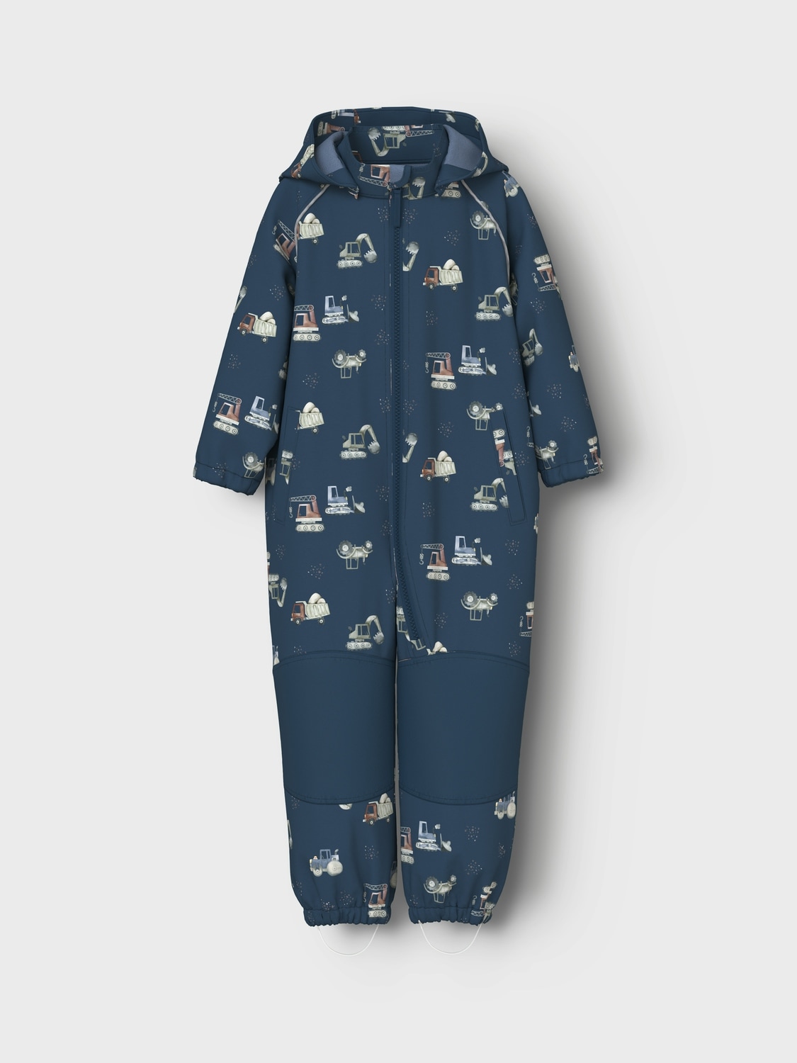 NAME IT Overall »NMMALFA08 SOFTSHELL SUIT AOP 1FO NOOS« mit dekorativen und reflektierenden Details Sargasso Sea 110 110 Softshell Overall von name...