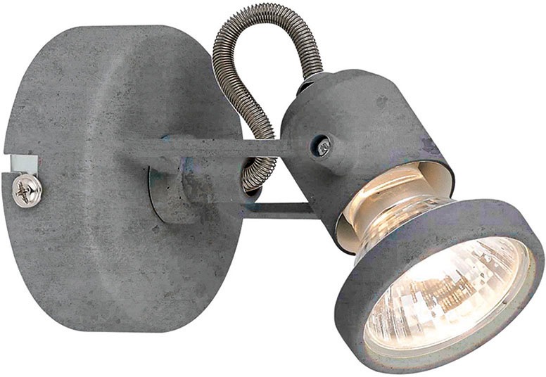 SPOT Light Wandleuchte »Concreto«, 1 flammig, Leuchtmittel GU10   Leuchtmit günstig online kaufen
