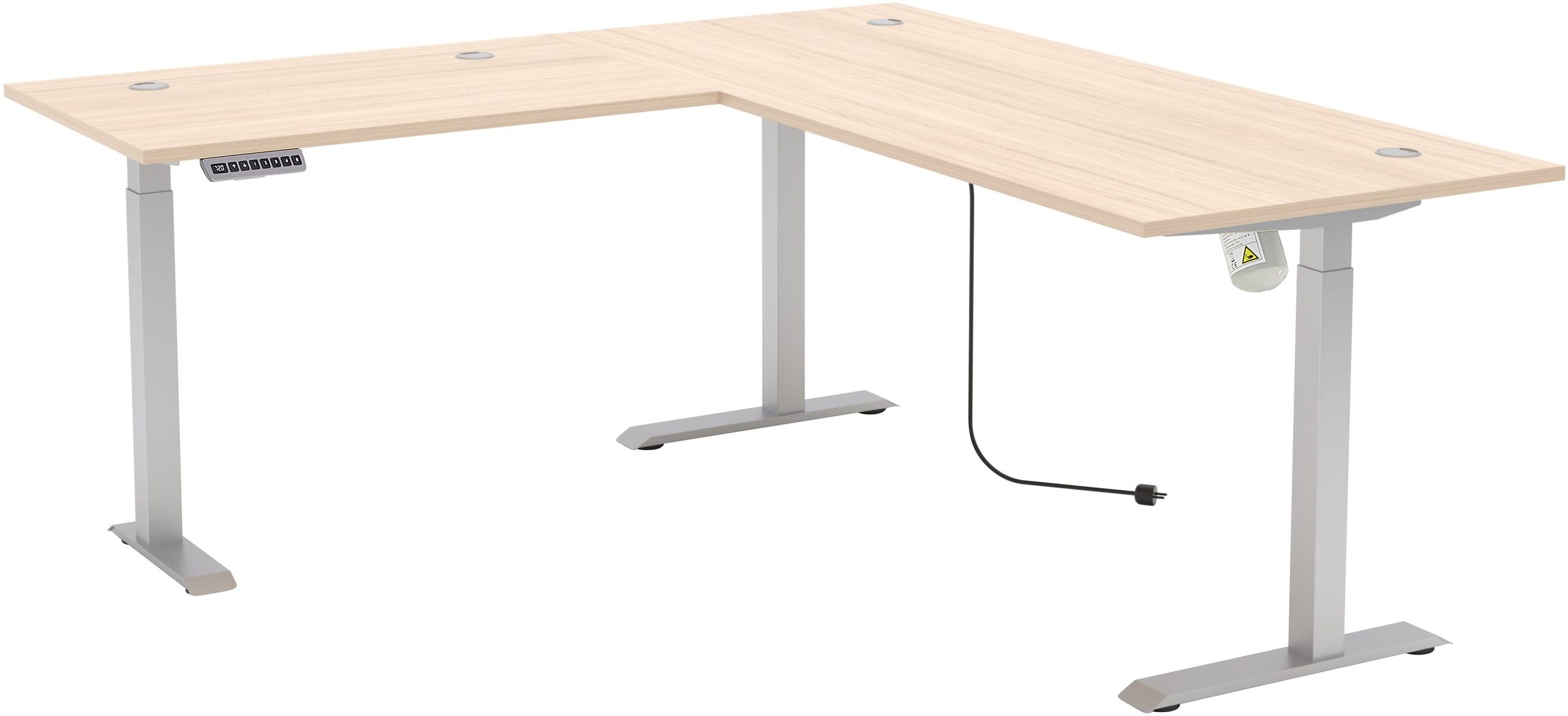 Innostyle Schreibtisch »Schreibtisch Santorin, 185/72/173 cm ( B/H/T)« 1 St günstig online kaufen