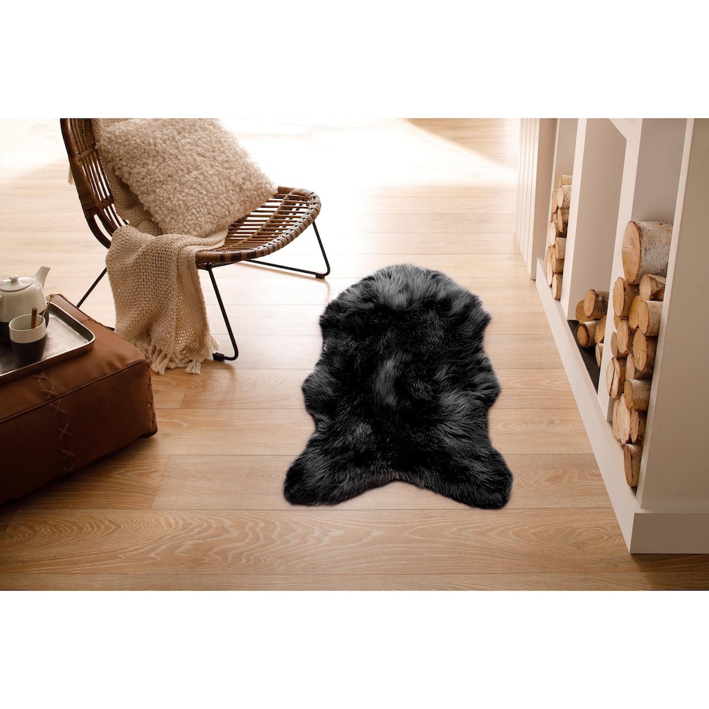 Guido Maria Kretschmer Home&Living Fellteppich »Triana«, 60 mm Höhe, Kunstfell, fußbodenheizungsgeeignet, pflegeleicht, ideale Teppiche für Wohnzimmer, Schlafzimmer und Esszimmer