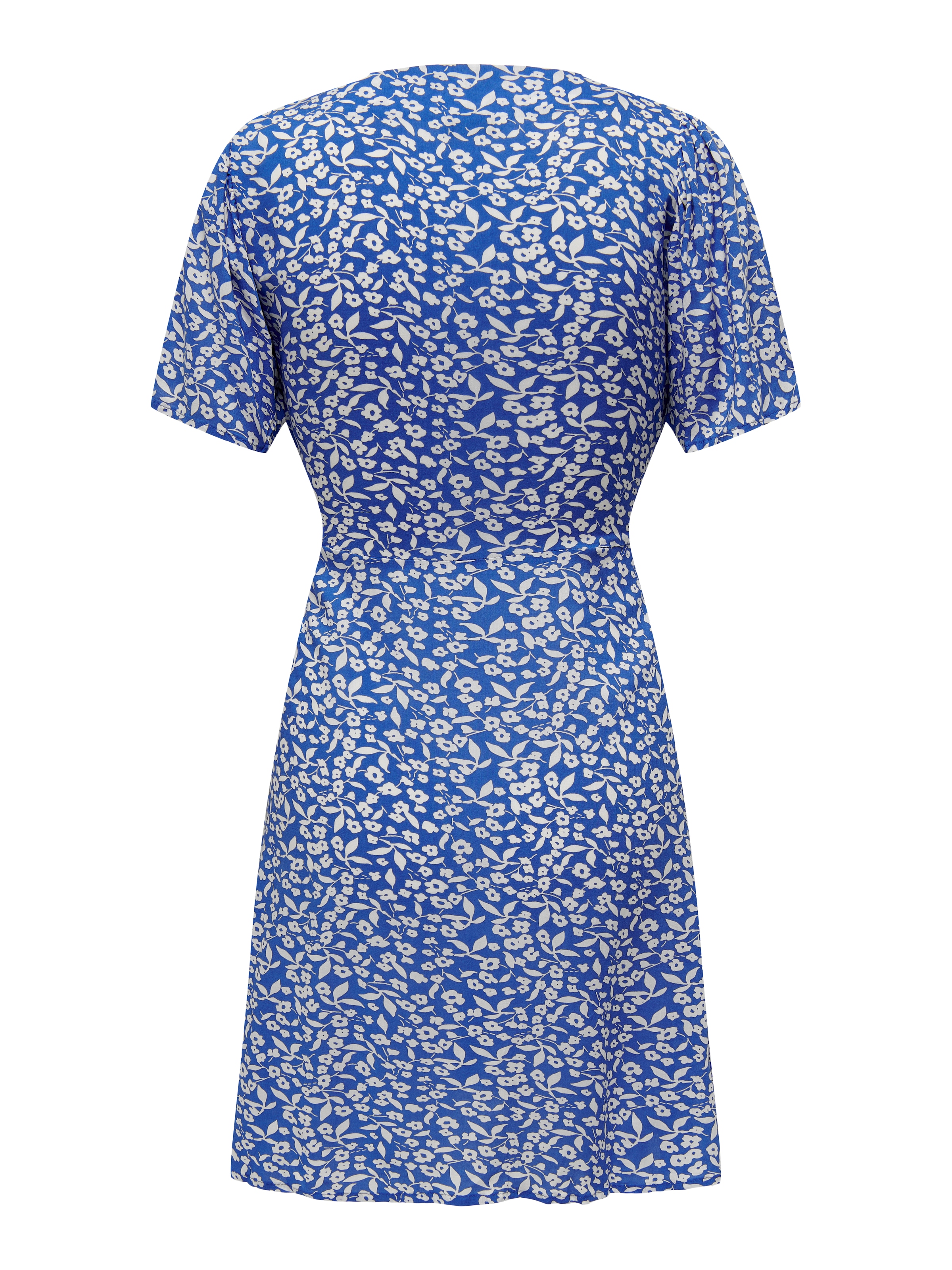 ONLY Minikleid »ONLEVIDA S/S SHORT DRESS WVN NOOS« Viskose, regular fit, V-Ausschnitt