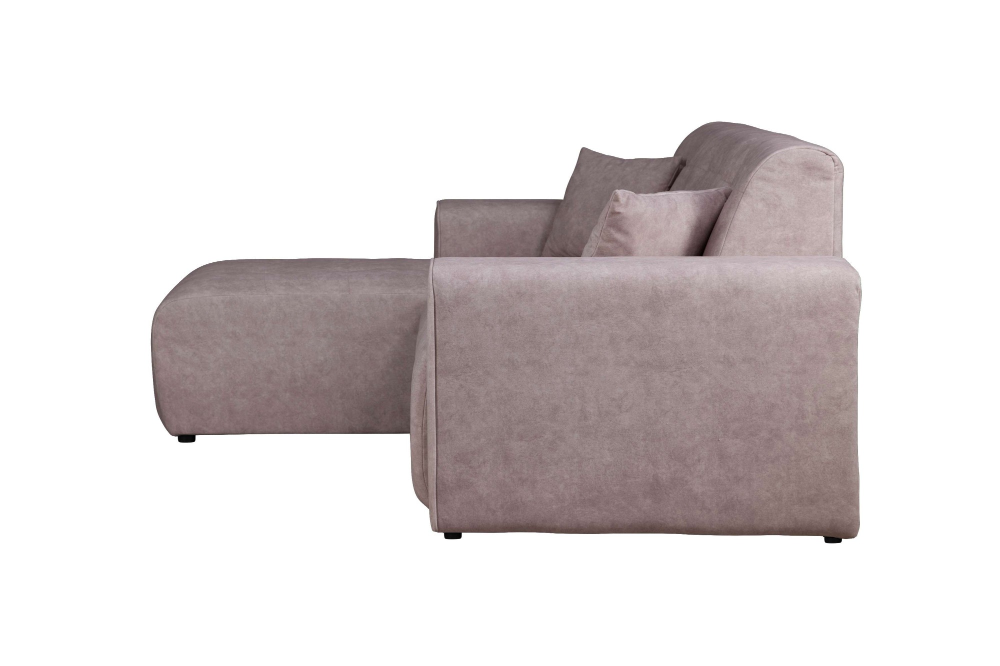 Home affaire Ecksofa »Nosia L-Form«, incl. 2 Zierkissen, mit feiner Steppung