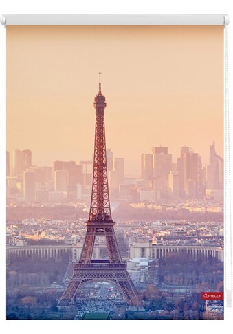 LICHTBLICK ORIGINAL Seitenzugrollo »Klemmfix Motiv Eiffelturm«, Lichtschutz, ohne... kaufen