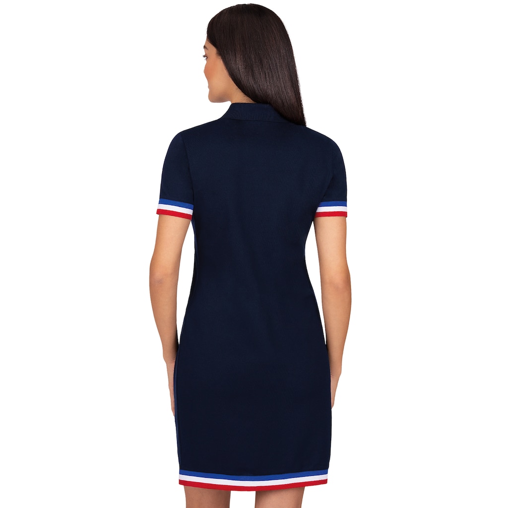 Trigema Jerseykleid »TRIGEMA Polokleid mit kontrastfarbigen Akzenten«