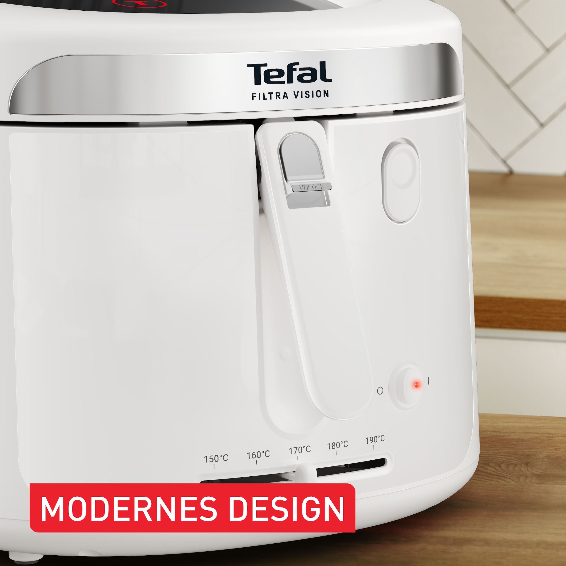 Tefal Fritteuse »Filtra Vision« 1900 W Fassungsvermögen 2,1 l