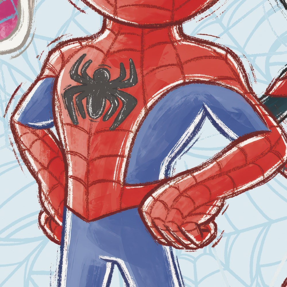 Komar Fototapete »Marvel Spidey and his Amazing Friends Team Up« Motiv | bedruckt glatt