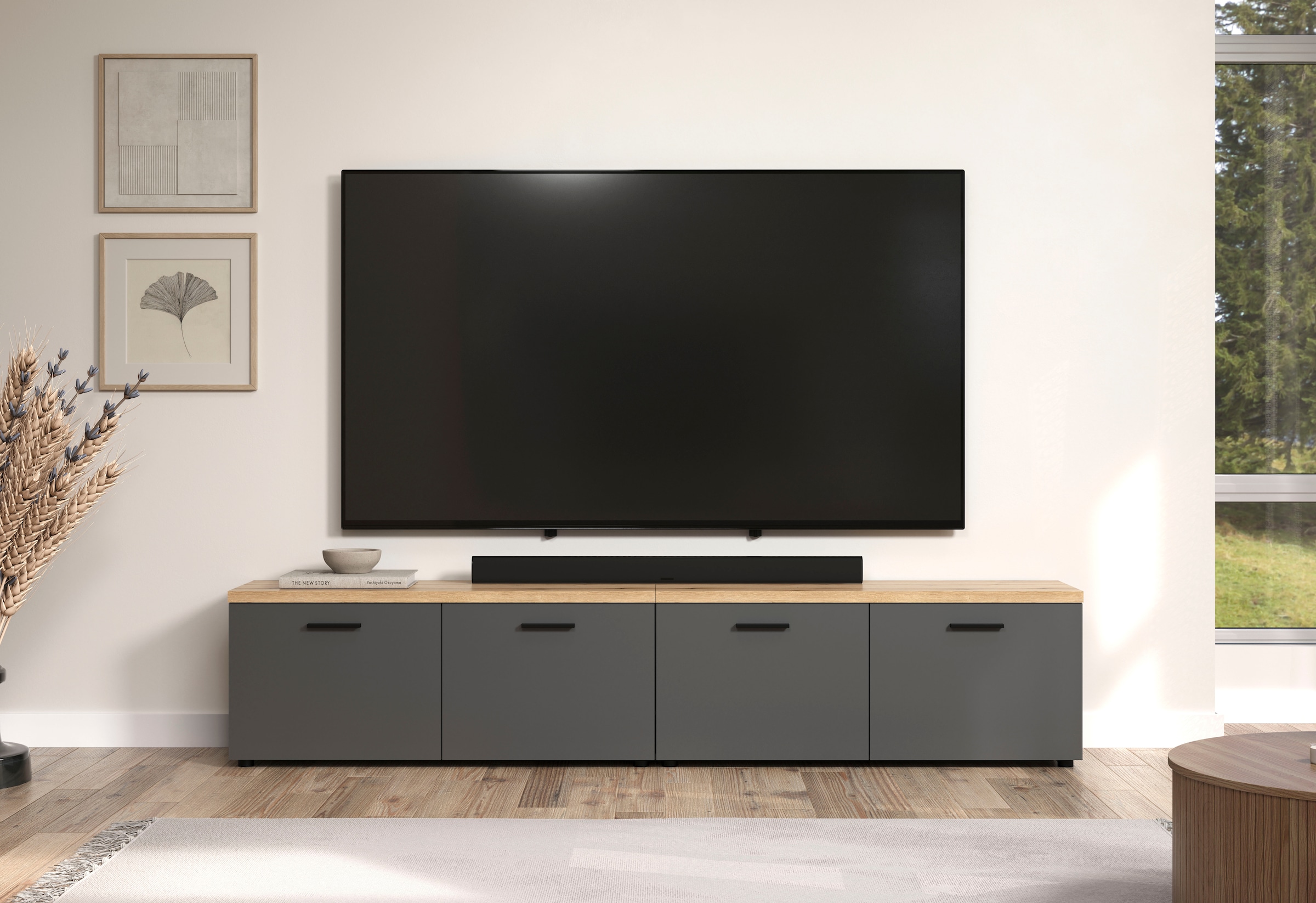 Home affaire TV-Wand »Bajo« 2 Stk. tlg.