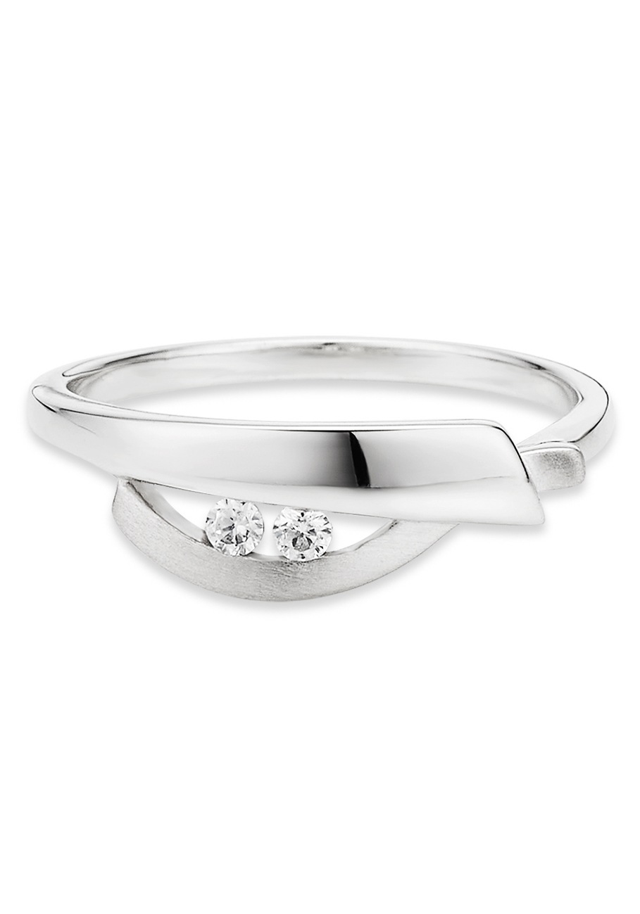 Fingerring »Schmuck Geschenk Silber 925 Damenring«, mit Zirkonia (synth.)