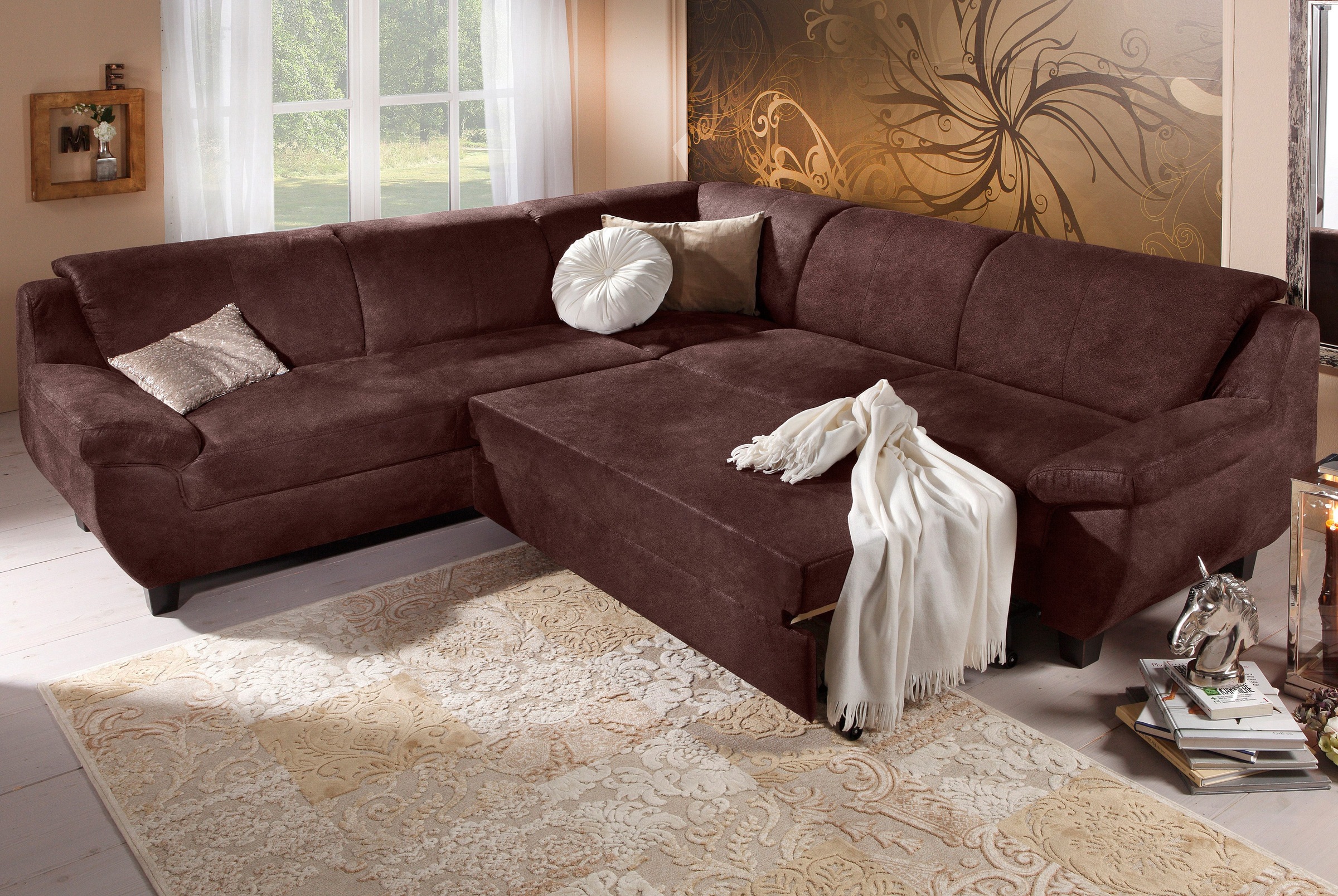 Home affaire Ecksofa »Yesterday zeitlos und komfortabel, gemütliche Armlehn günstig online kaufen