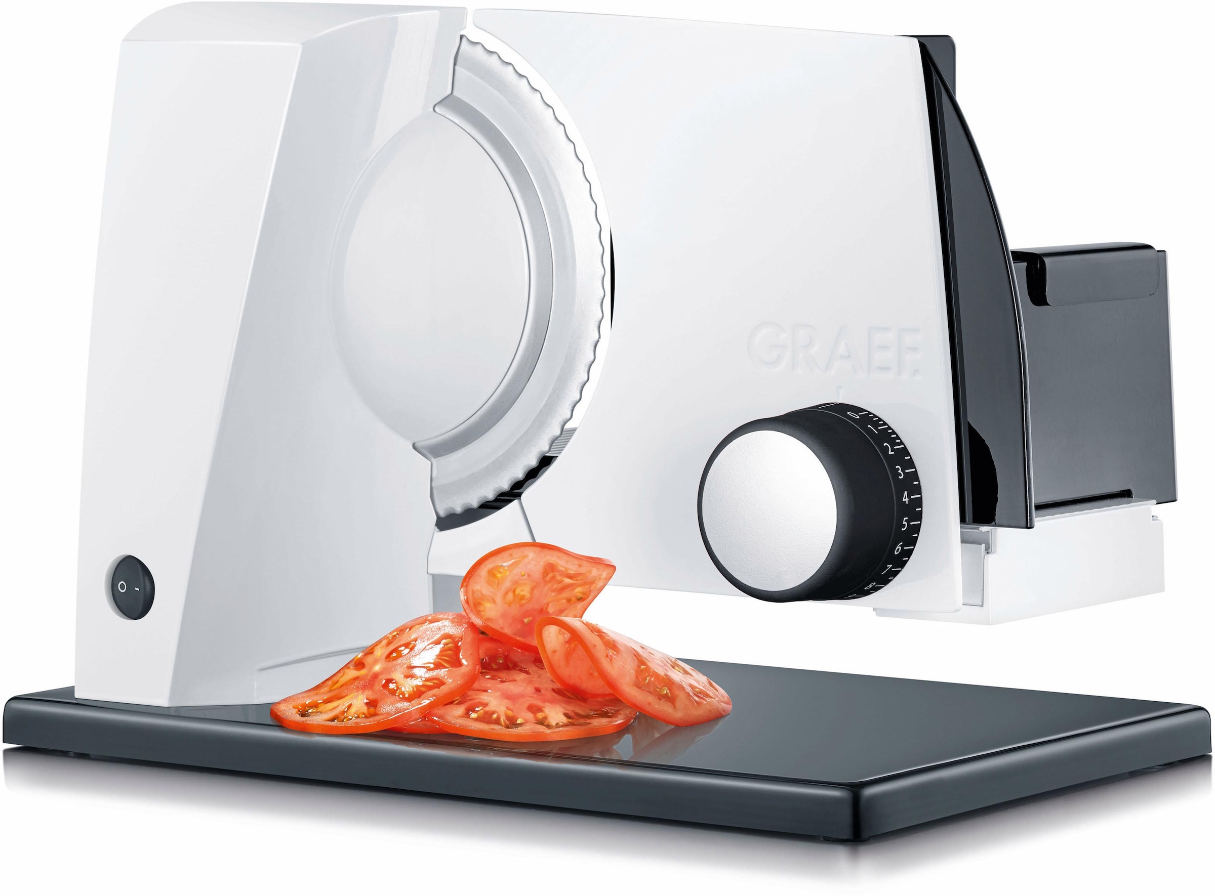 Graef Allesschneider »SLICED KITCHEN SKS S11001«, 170 W, mit Bodenplatte