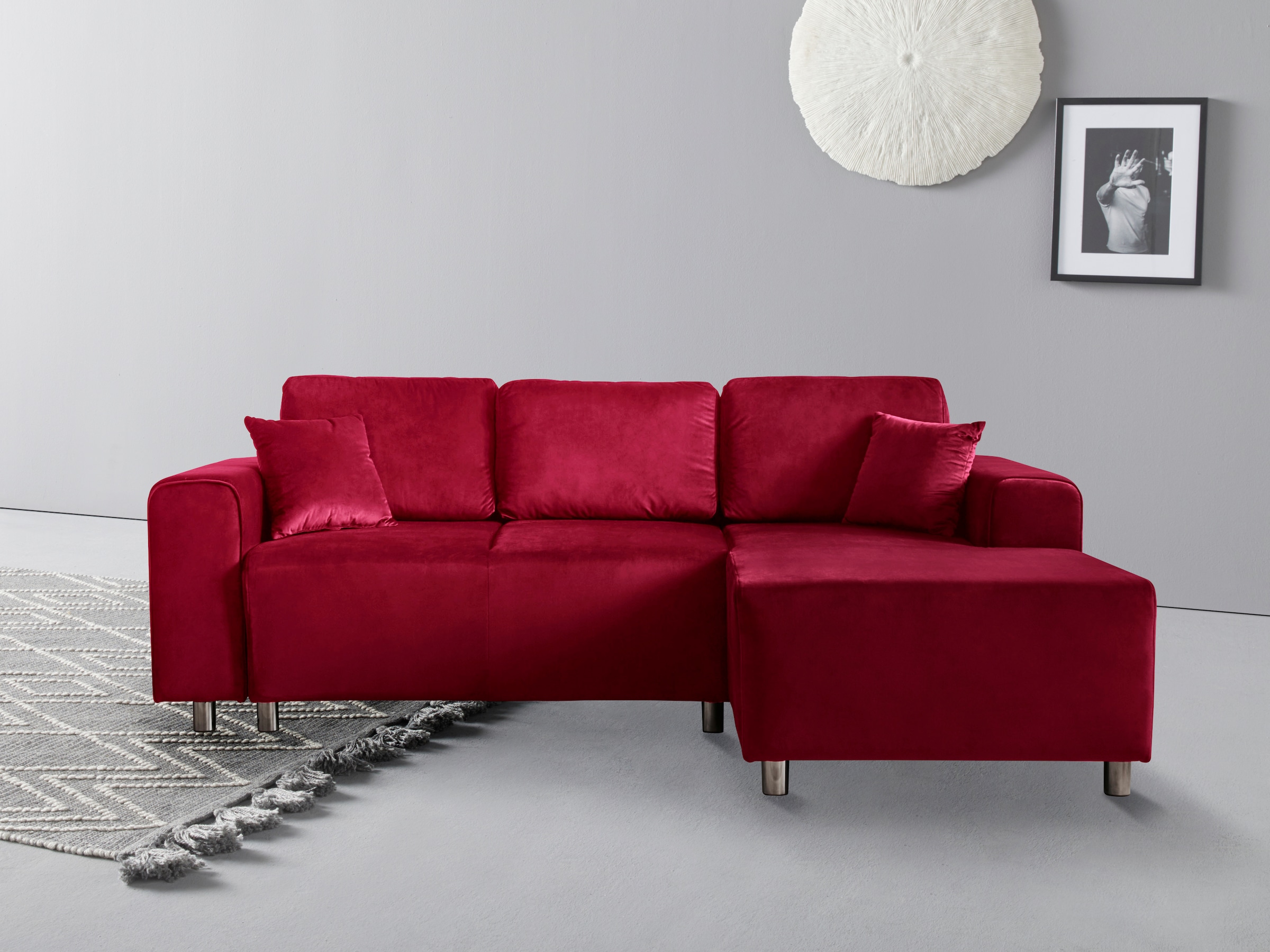 Guido Maria Kretschmer Home&Living Ecksofa »Györ«, L-Form, wahlweise mit Be günstig online kaufen