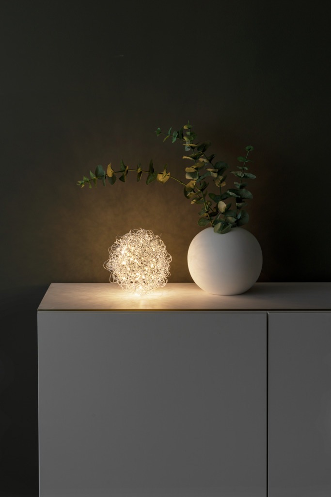 KONSTSMIDE LED Dekolicht »Drahtball, Weihnachtsdeko«, 40 warm weiße Dioden