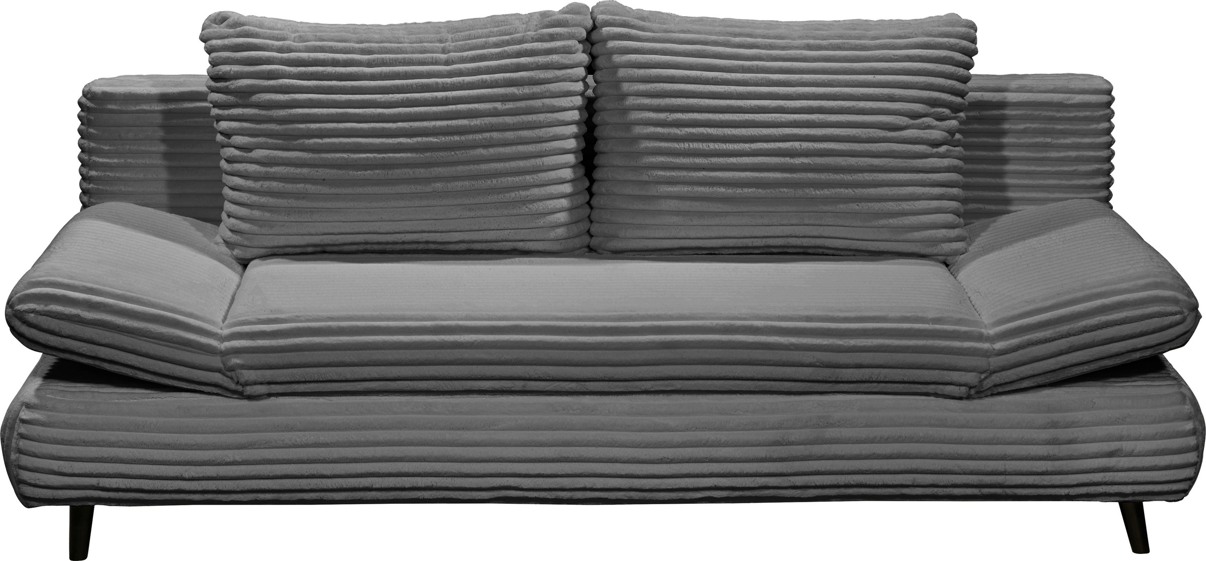 ED EXCITING DESIGN Schlafsofa »Sunny«, mit Bettkasten, Armteilverstellung & 2 Rückenkissen