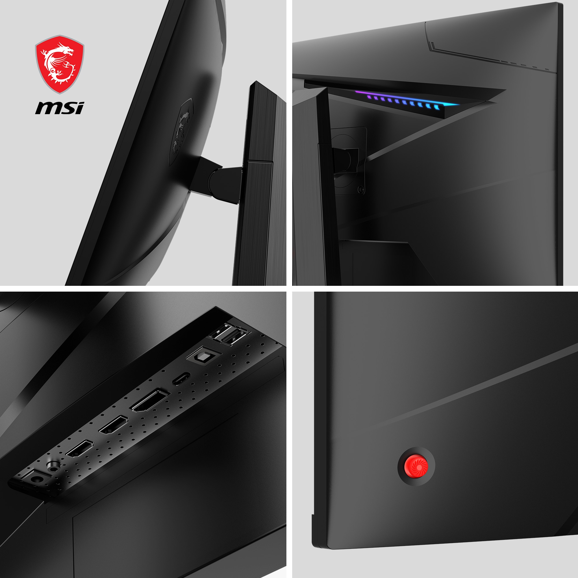 MSI Gaming-Monitor »MAG 274QRF QD E2«, 69 cm/27 Zoll, 2560 x 1440 px, WQHD, 1 ms Reaktionszeit, 180 Hz