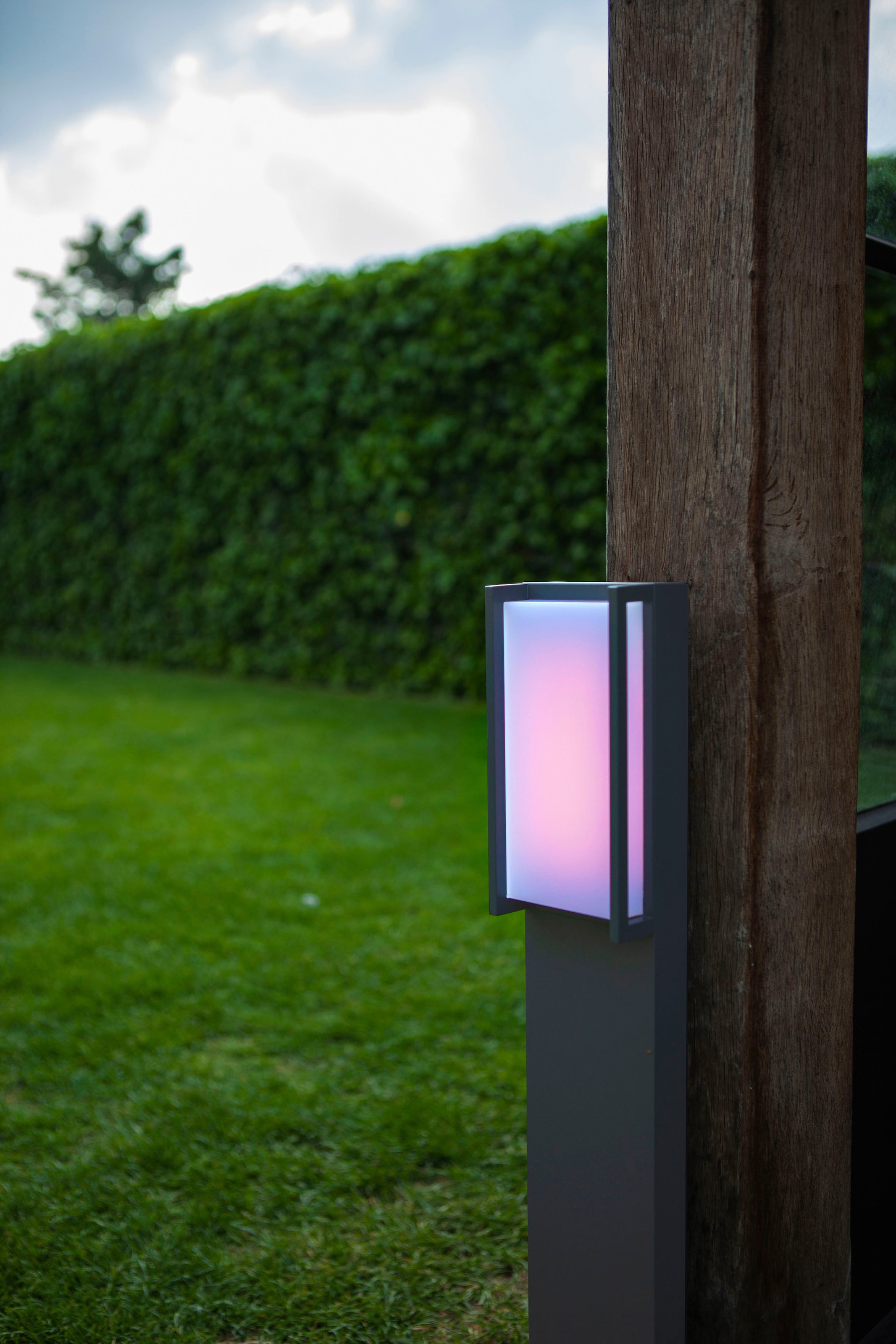 LUTEC Smarte LED-Leuchte »QUBO«, Leuchtmittel LED-Modul | LED fest integriert, Smart-Home