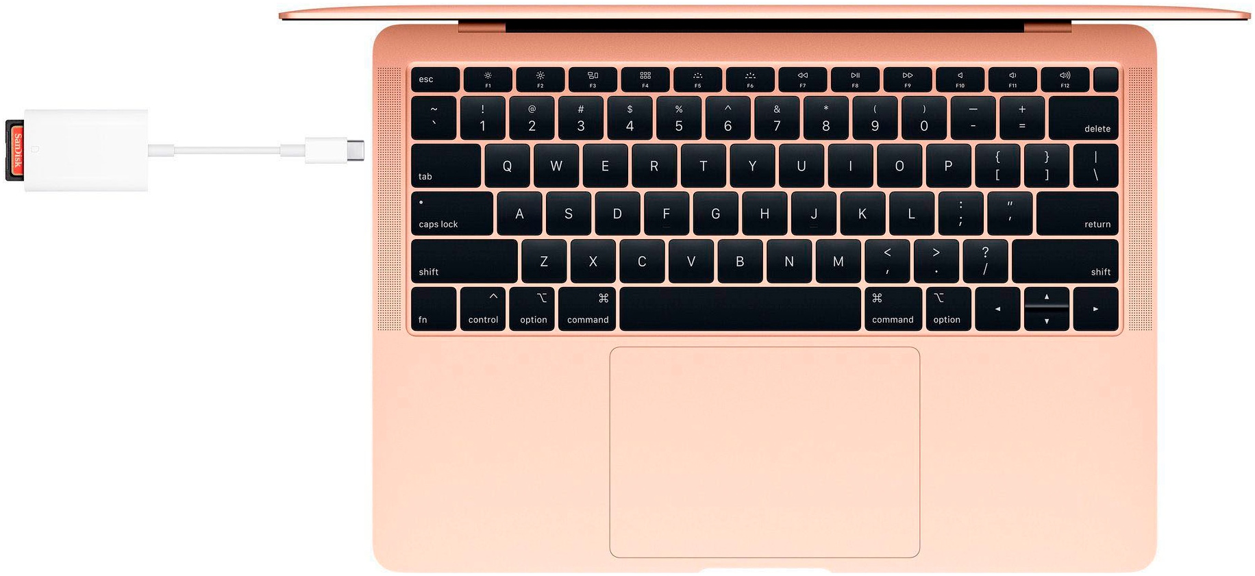 Apple USB-Adapter »USB-C auf SD-Kartenleser«, USB Typ C zu SD-Card