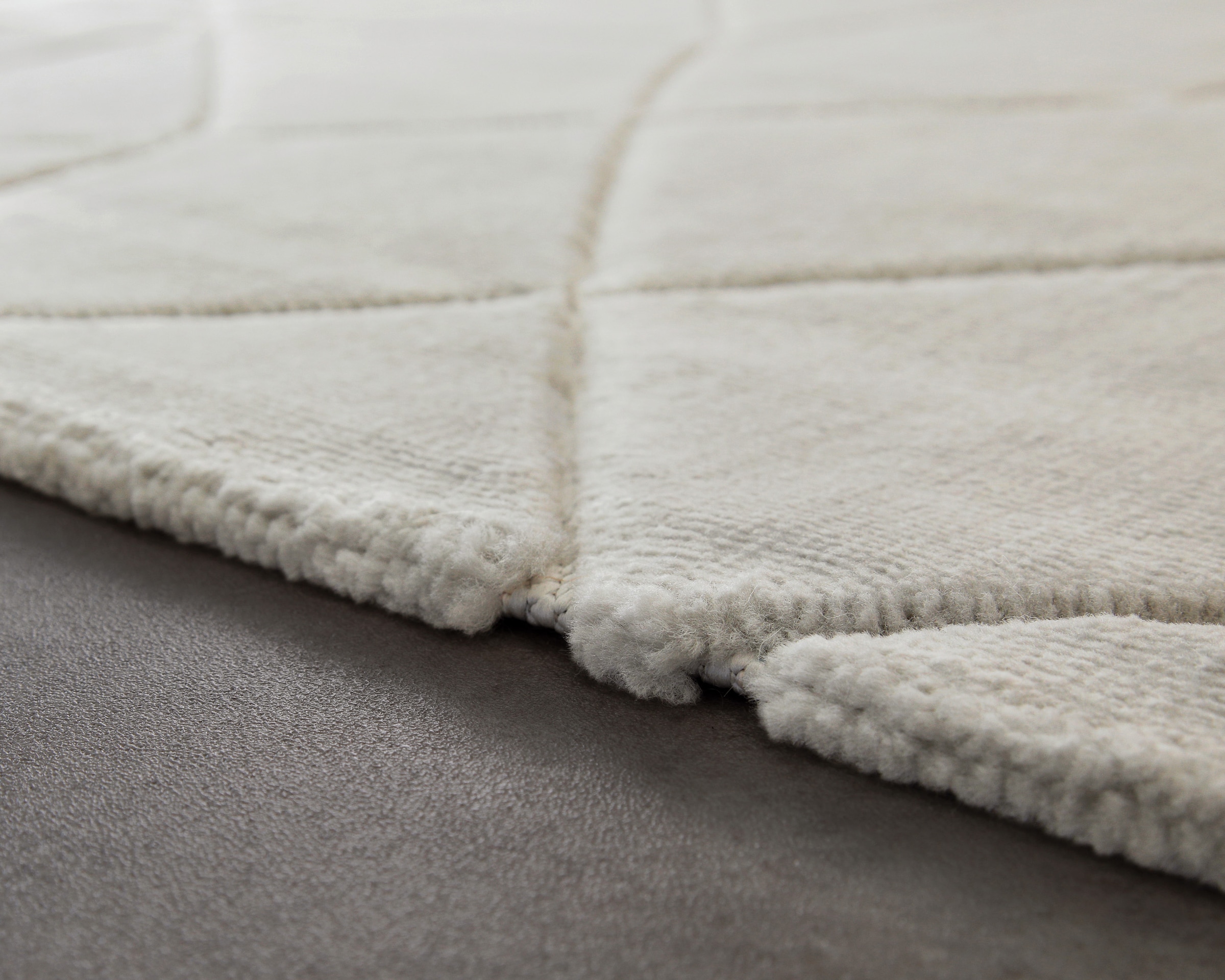 Wecon home Teppich »Unplugged«, rechteckig, 10 mm Höhe, Kurzflor Teppich, gewebt, robust, Wohnzimmer, Schlafzimmer, modern