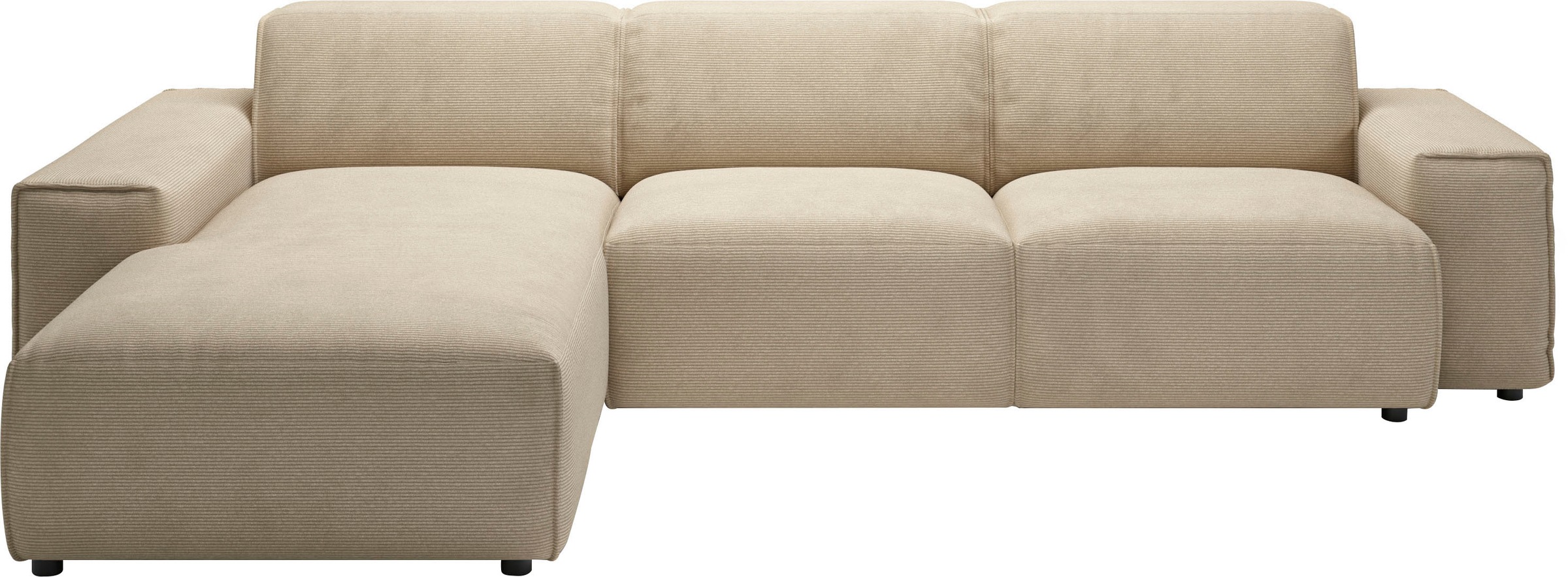 andas Ecksofa »Glimminge auch in Breitcord, Feincord, Bouclé + Easy care-Bezug«, L-Form, Breite 294, Zierkissen