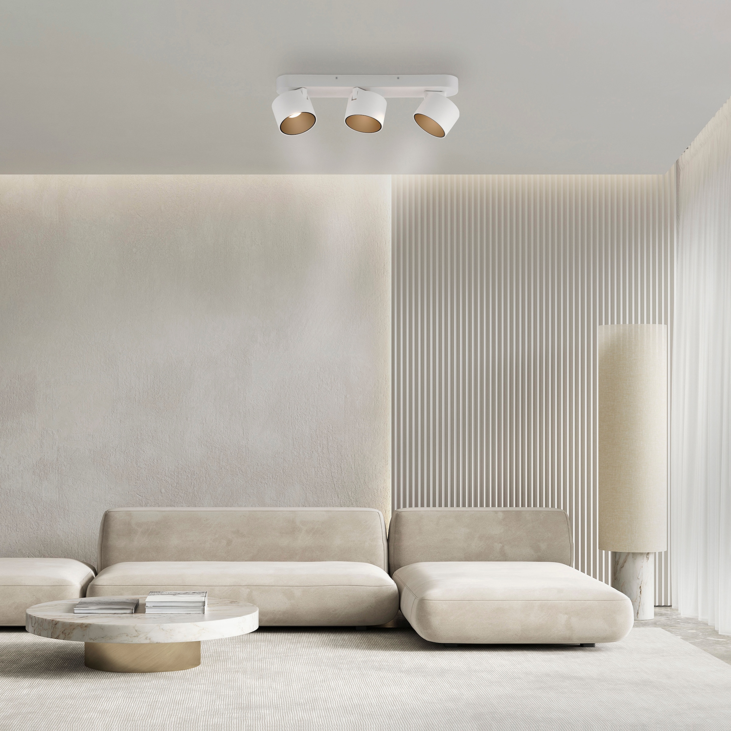 Neuhaus PURE LED Deckenleuchte »PURE Cup« LED-Board 1 Stk. Warmweiß Dimmfähig über separaten Tronicdimmer, dreh- & schwenkbar