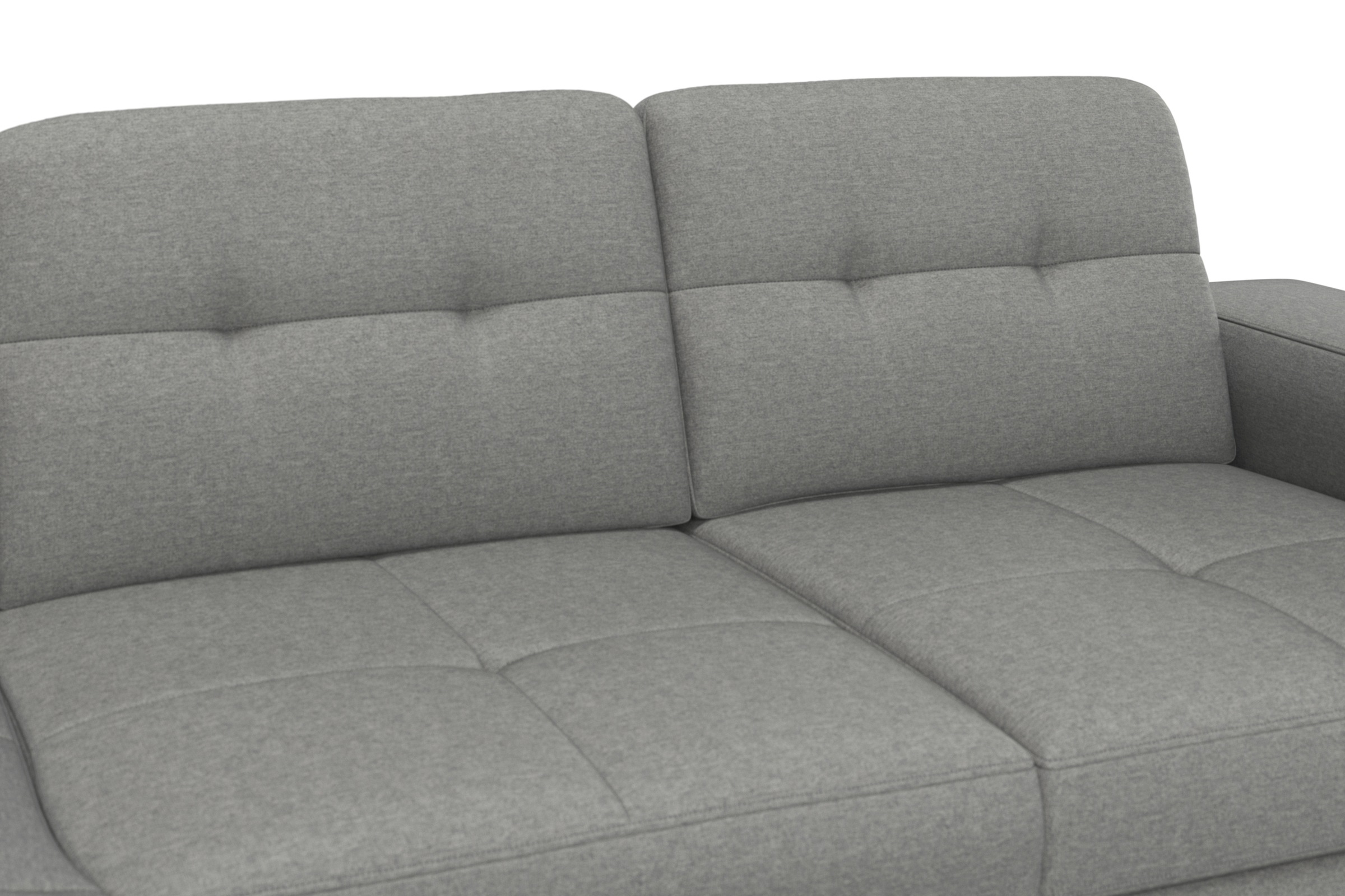 sit&more Ecksofa »Baviene L-Form«, inklusive Sitztiefenverstellung und Federkern, wahlweise Bettfunktion