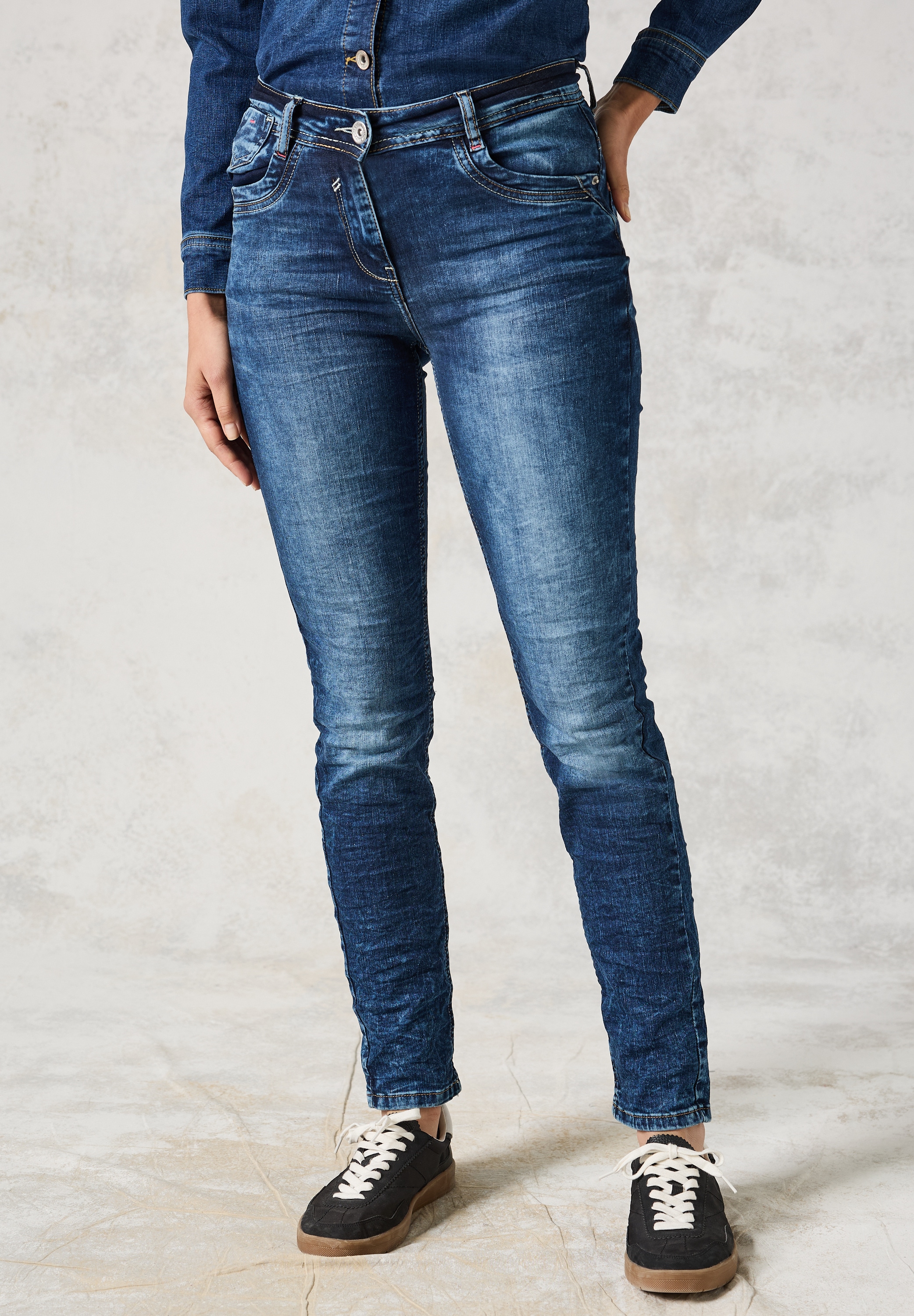 Cecil Slim-fit-Jeans »Style Toronto«, im Five-Pocket Style