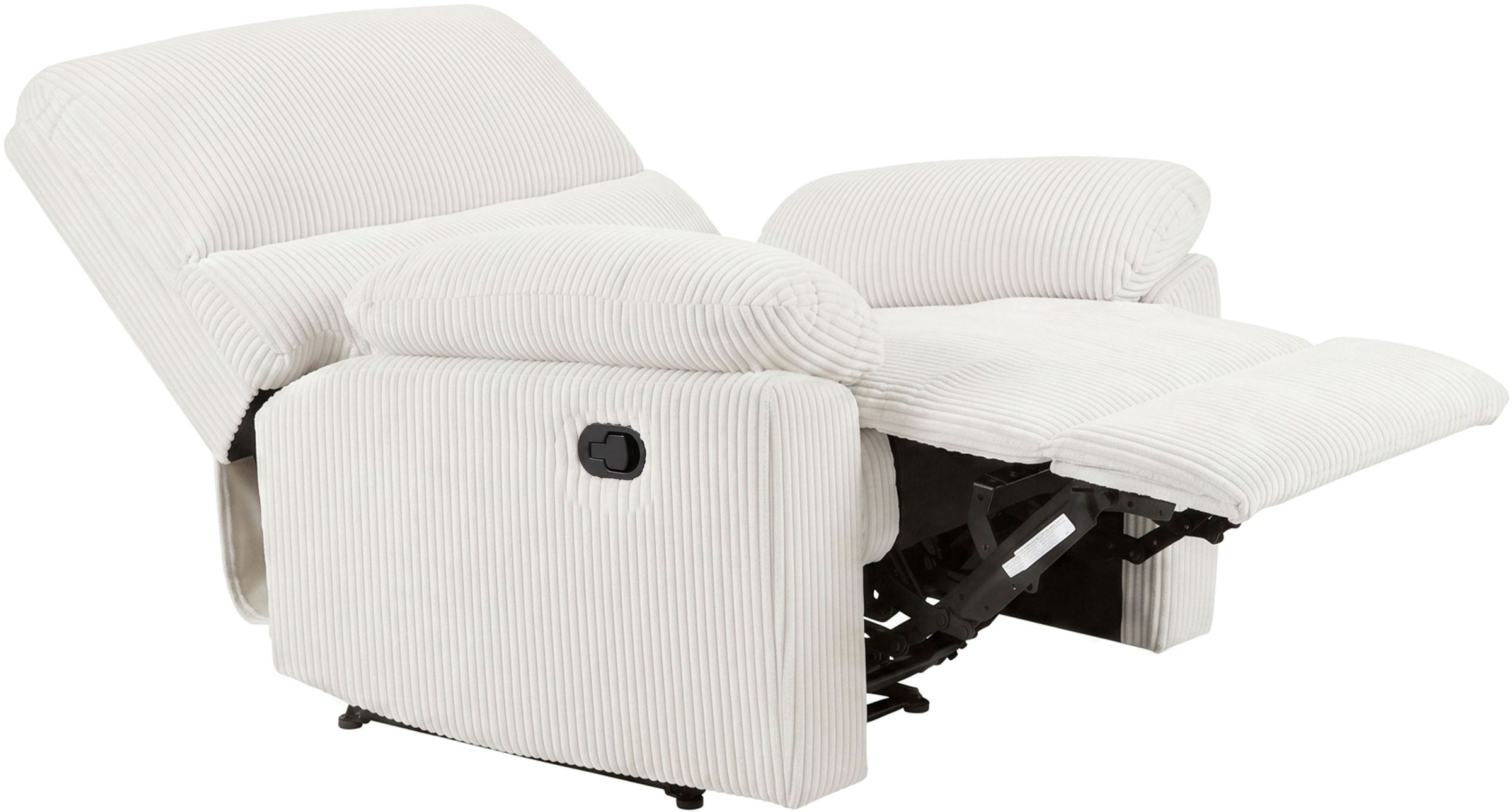 Home affaire Relaxsessel »LANNOY, TV-Sessel, elektr. o. manuelle Relaxfunktion, USB A/C,« Sessel mit Liegefunktion 105°-150°, Federkernpolsterung
