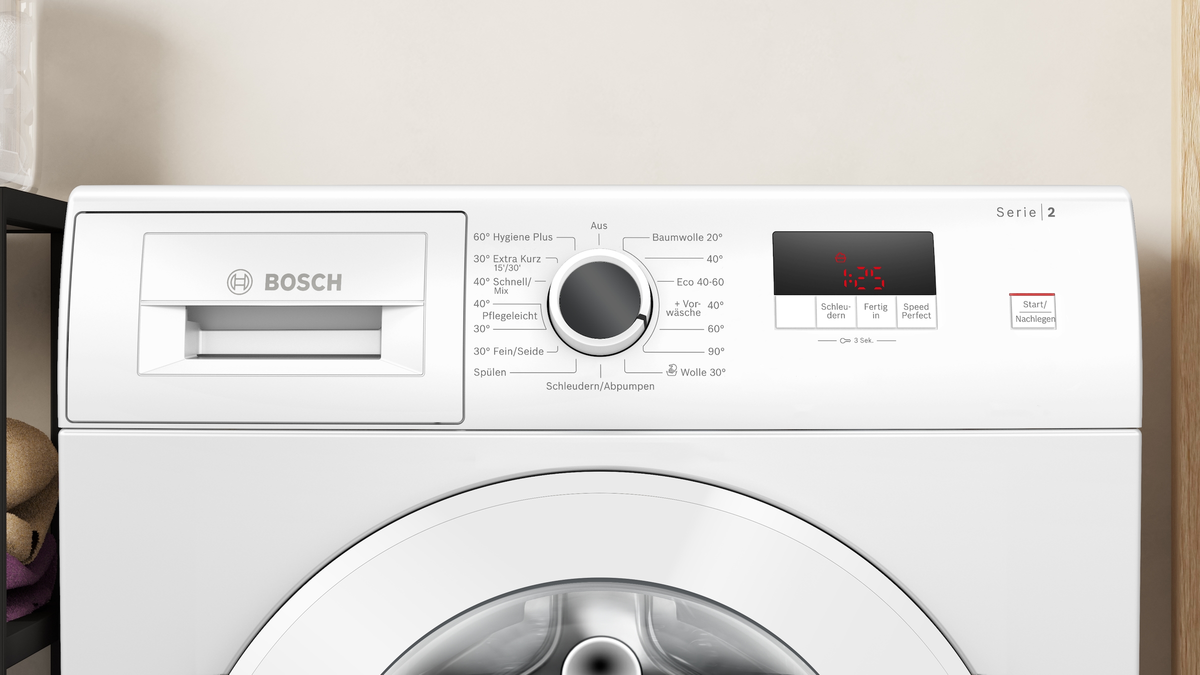 BOSCH Waschmaschine Serie 2 »WGE02420« 7 kg 1400 U/min